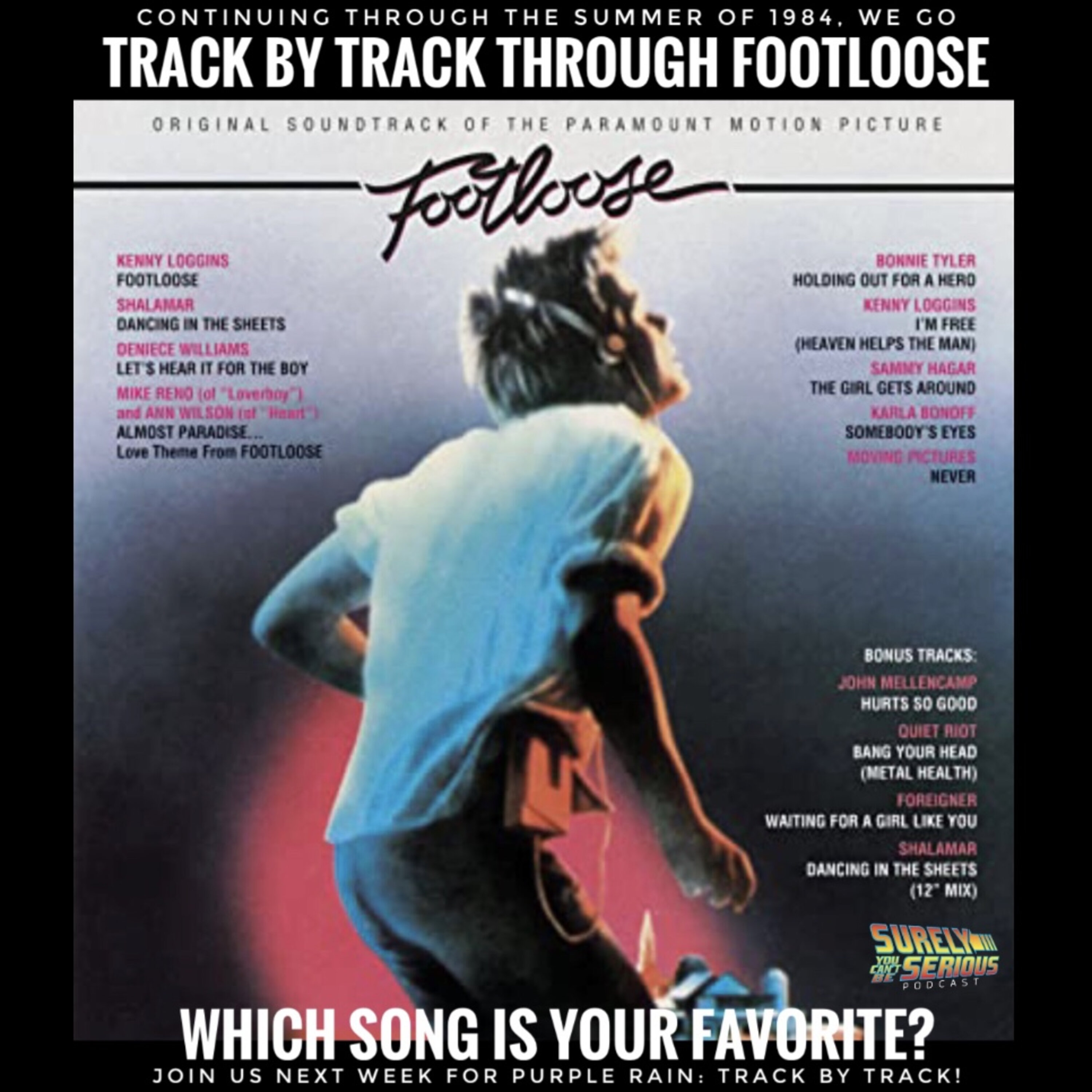 Footloose Soundtrack (1984):  Track by Track! Image