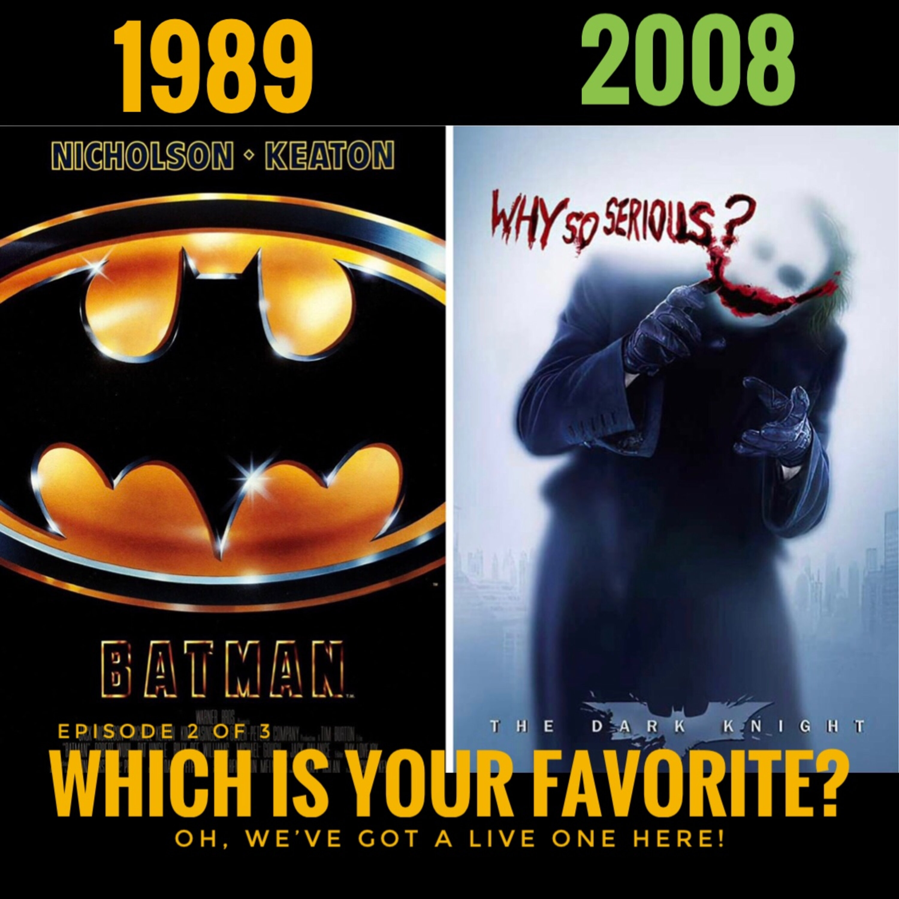 Batman (1989) vs. The Dark Knight (2008): Episode 2 Image