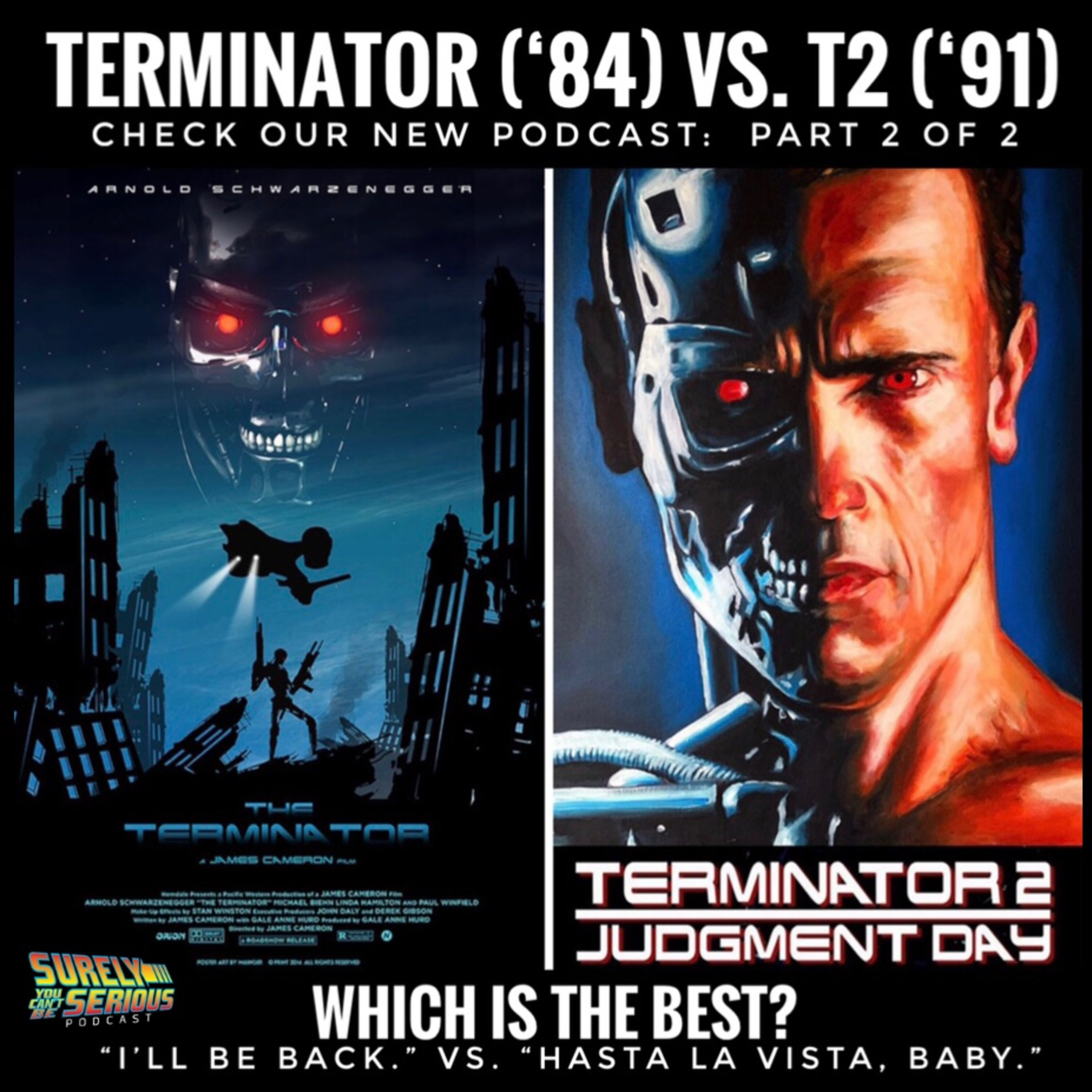 Terminator (1984) vs. Terminator 2:  Part 2 of 2 Image