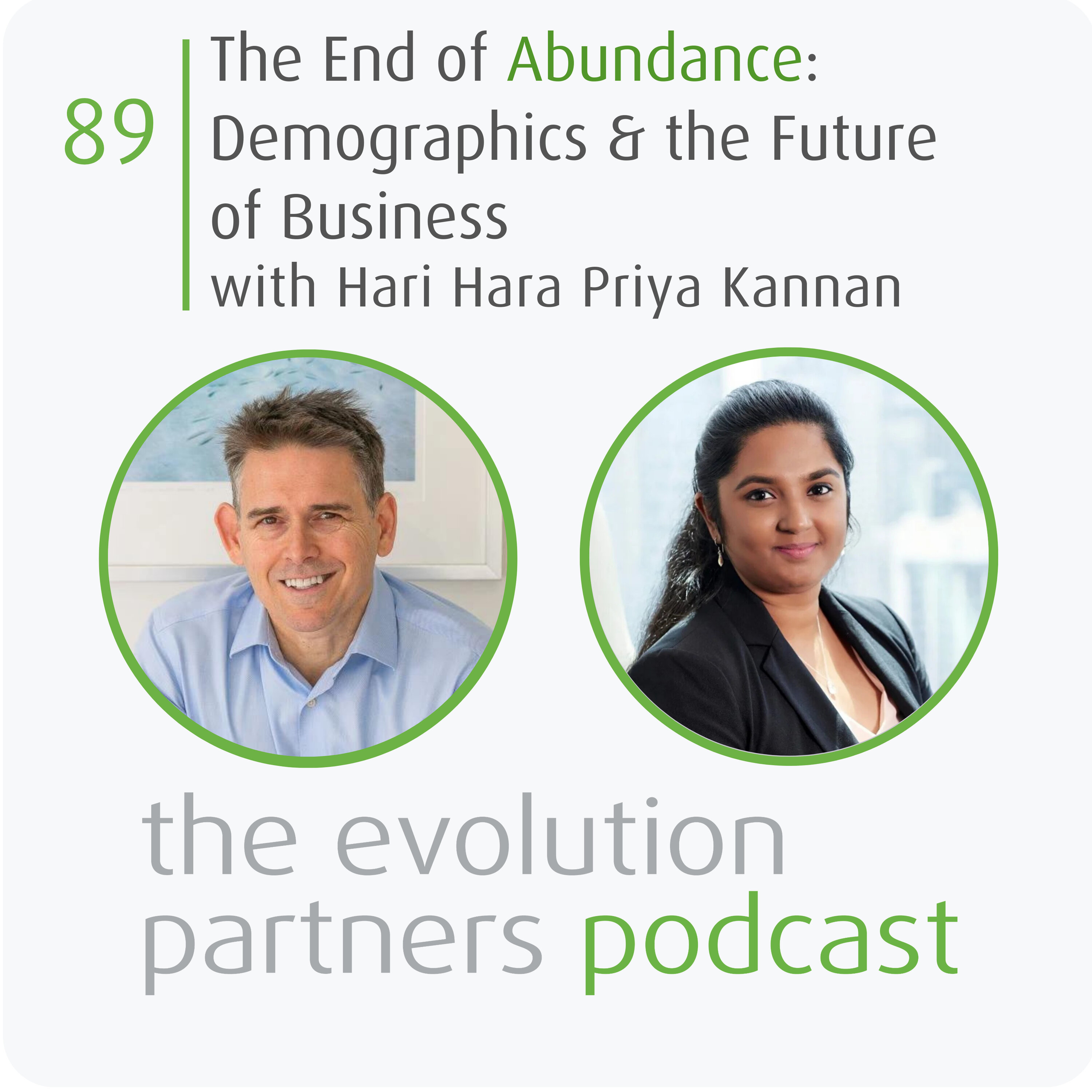 E89 | The End of Abundance: Demographics and the Future of Business episode artwork