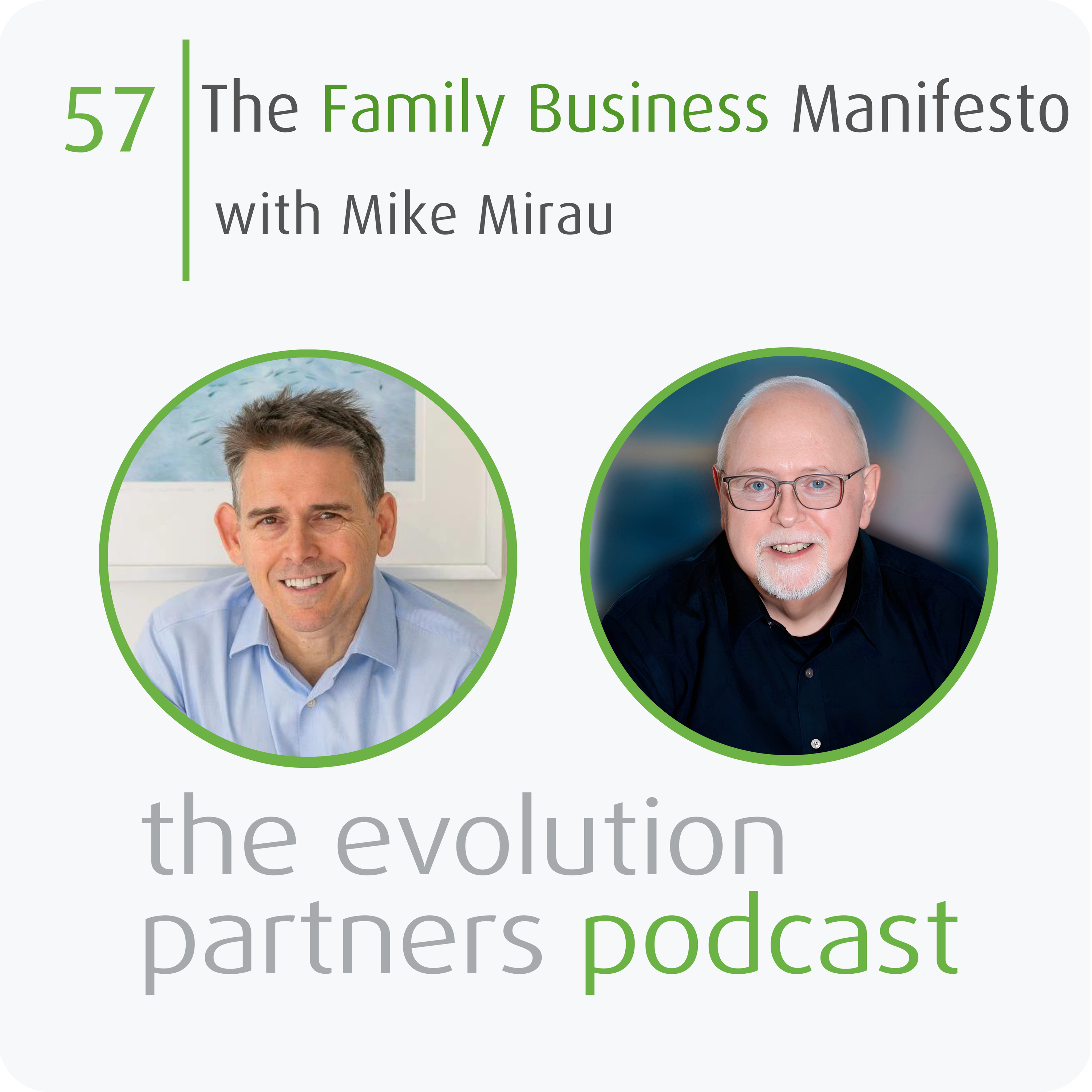 E57 | The Family Business Manifesto with Mike Mirau episode artwork