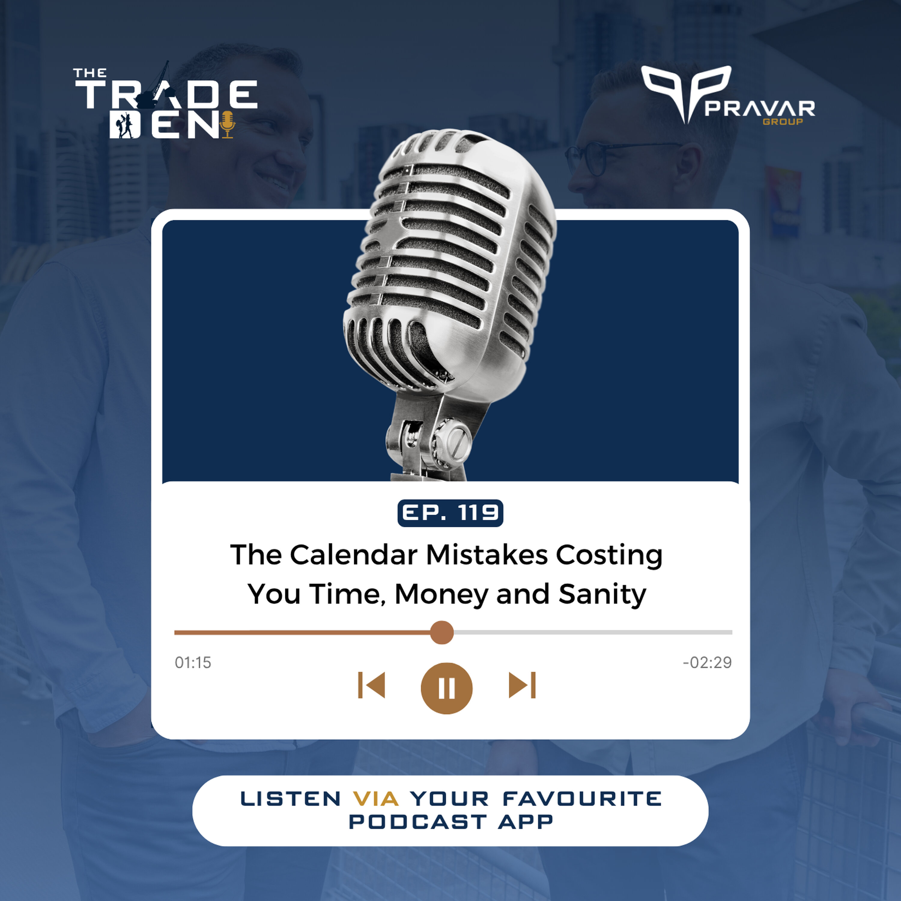 119. The Calendar Mistakes Costing You Time, Money and Sanity episode artwork