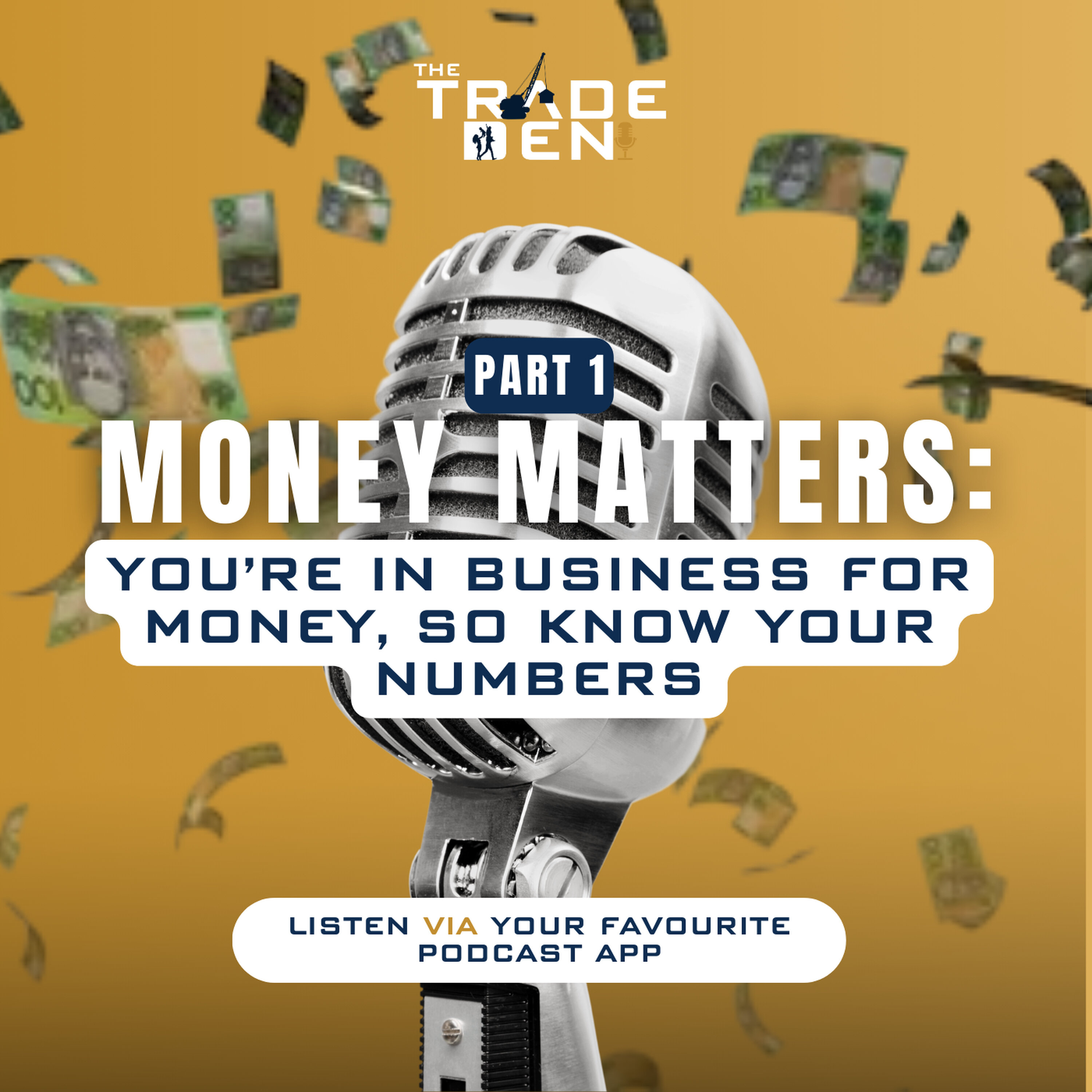 105. Money Matters: You’re In Business for Money, So Know Your Numbers – Part 1 episode artwork