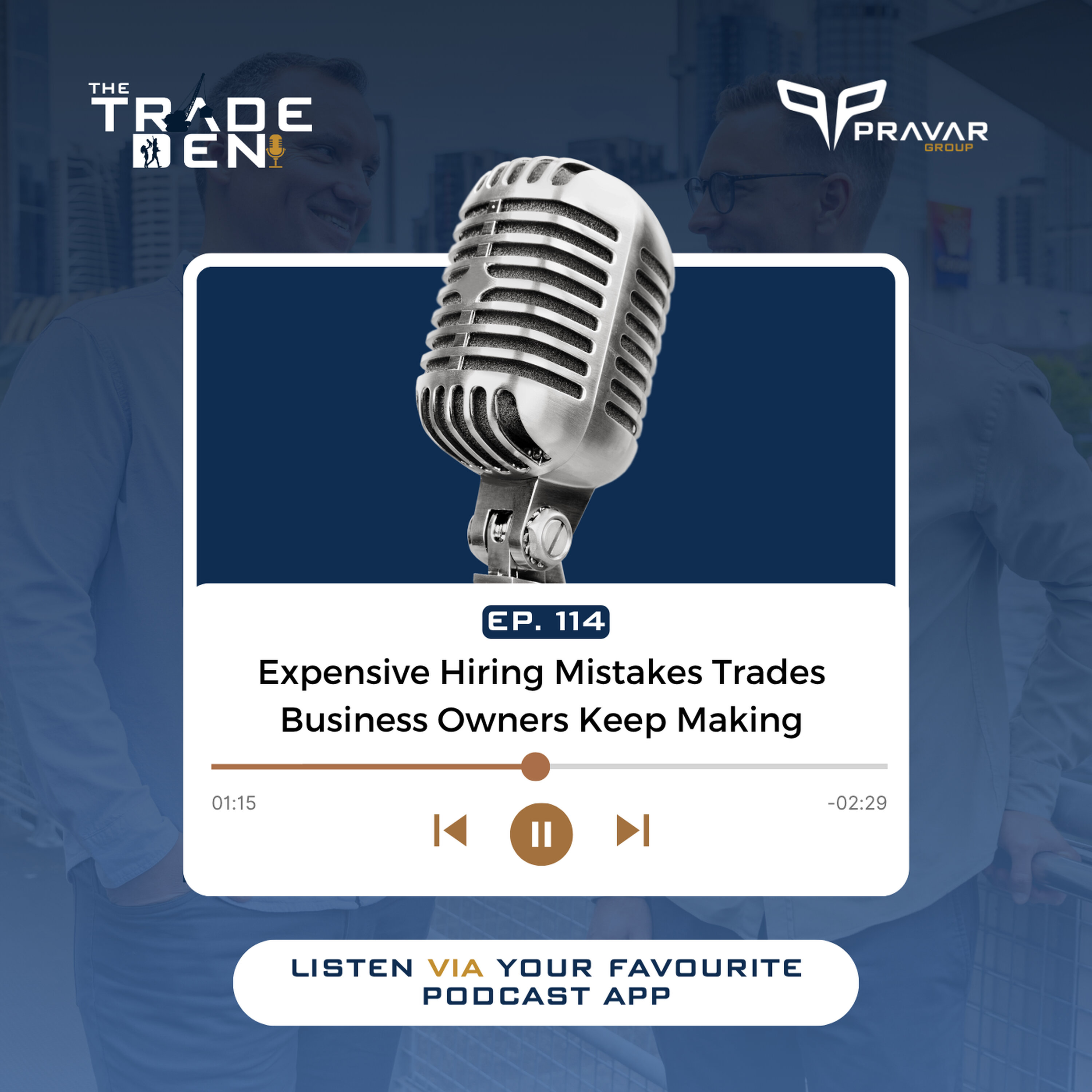 114. Expensive Hiring Mistakes Business Owners Keep Making episode artwork