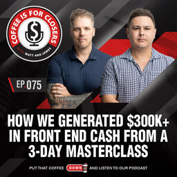 How We Generated $300K+ in Front End Cash from a 3-Day Masterclass