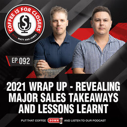 2021 Wrap Up - Revealing Major Sales Takeaways and Lessons Learnt