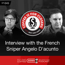Interview with the French Sniper Angelo D'acunto
