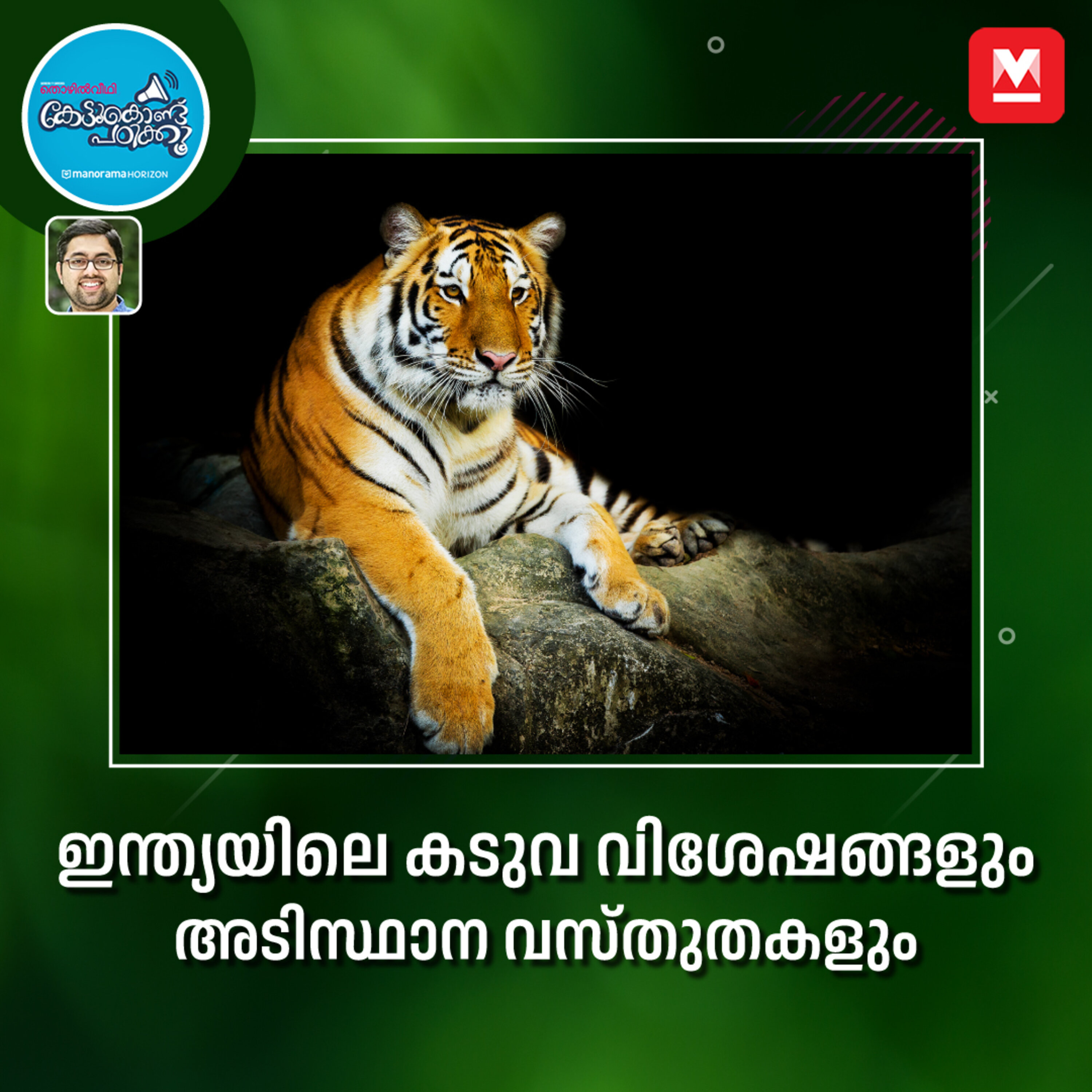 ഇന്ത്യയിലെ കടുവ വിശേഷങ്ങളും അടിസ്ഥാന വസ്തുതകളും episode artwork