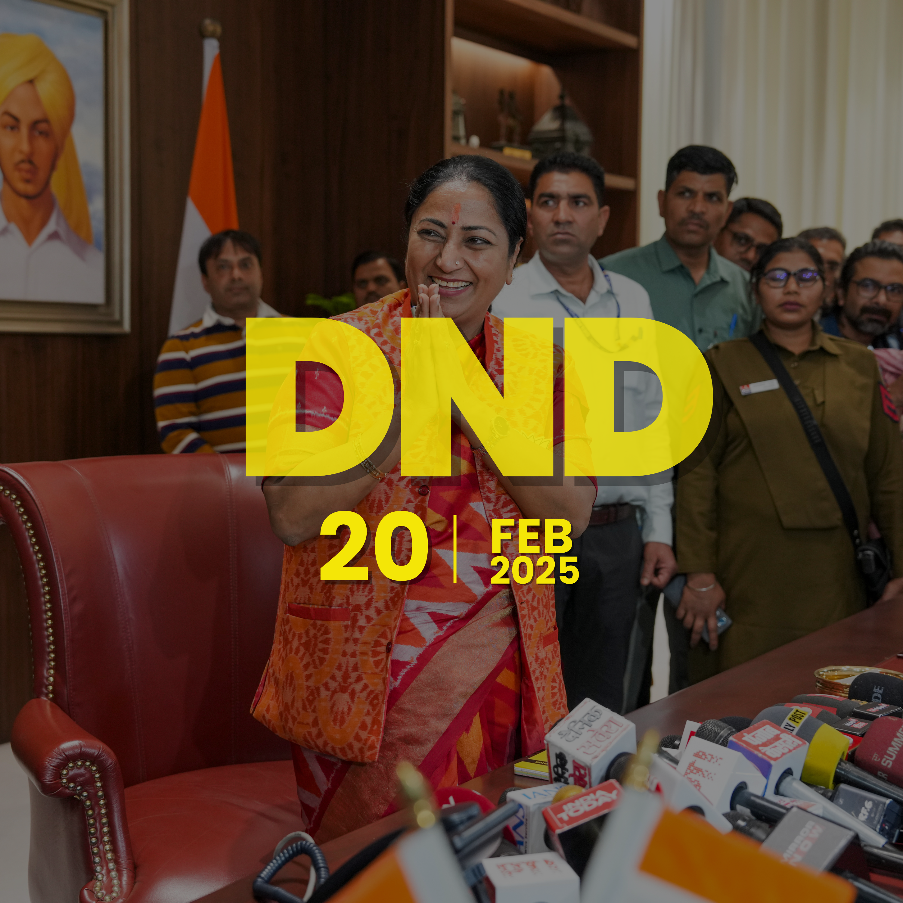 Rekha Gupta sworn in as Delhi CM | Top News of Feb 20, 2025