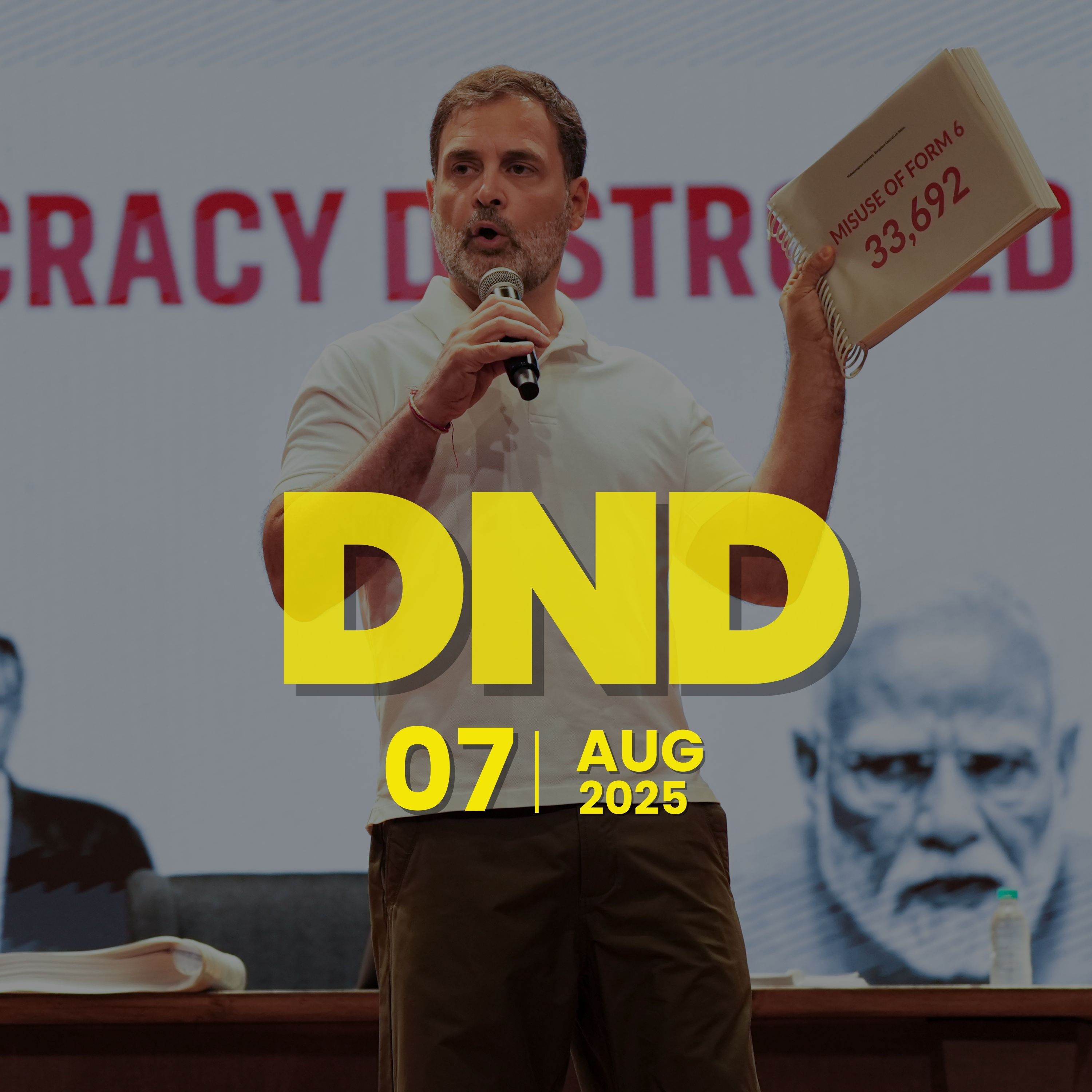 Rahul Gandhi accuses EC of colluding with BJP to ‘steal elections’ |  Top News of August 7, 2025