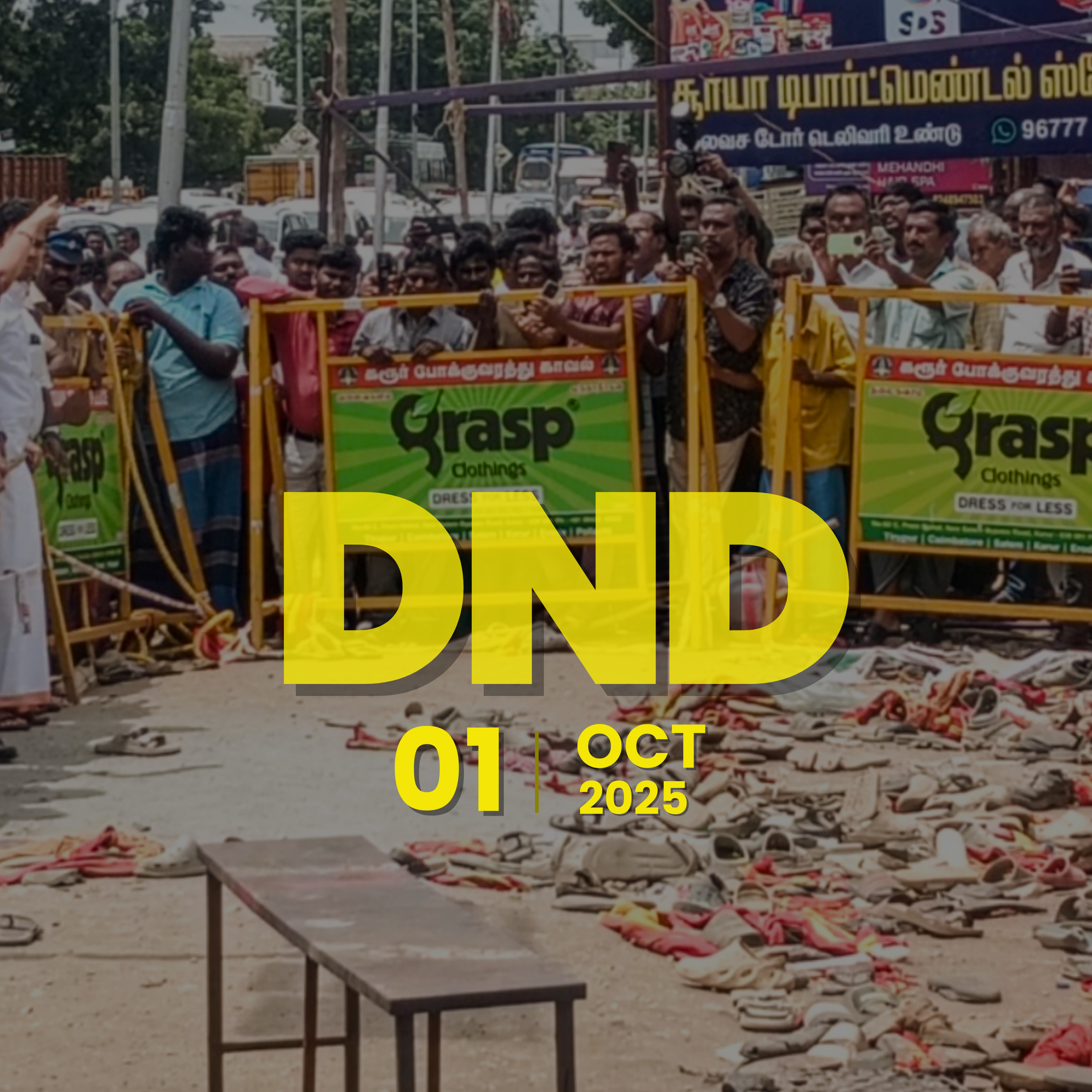 Karur stampede: TVK temporarily postpones Vijay's rallies | Top News of Oct 1, 2025
