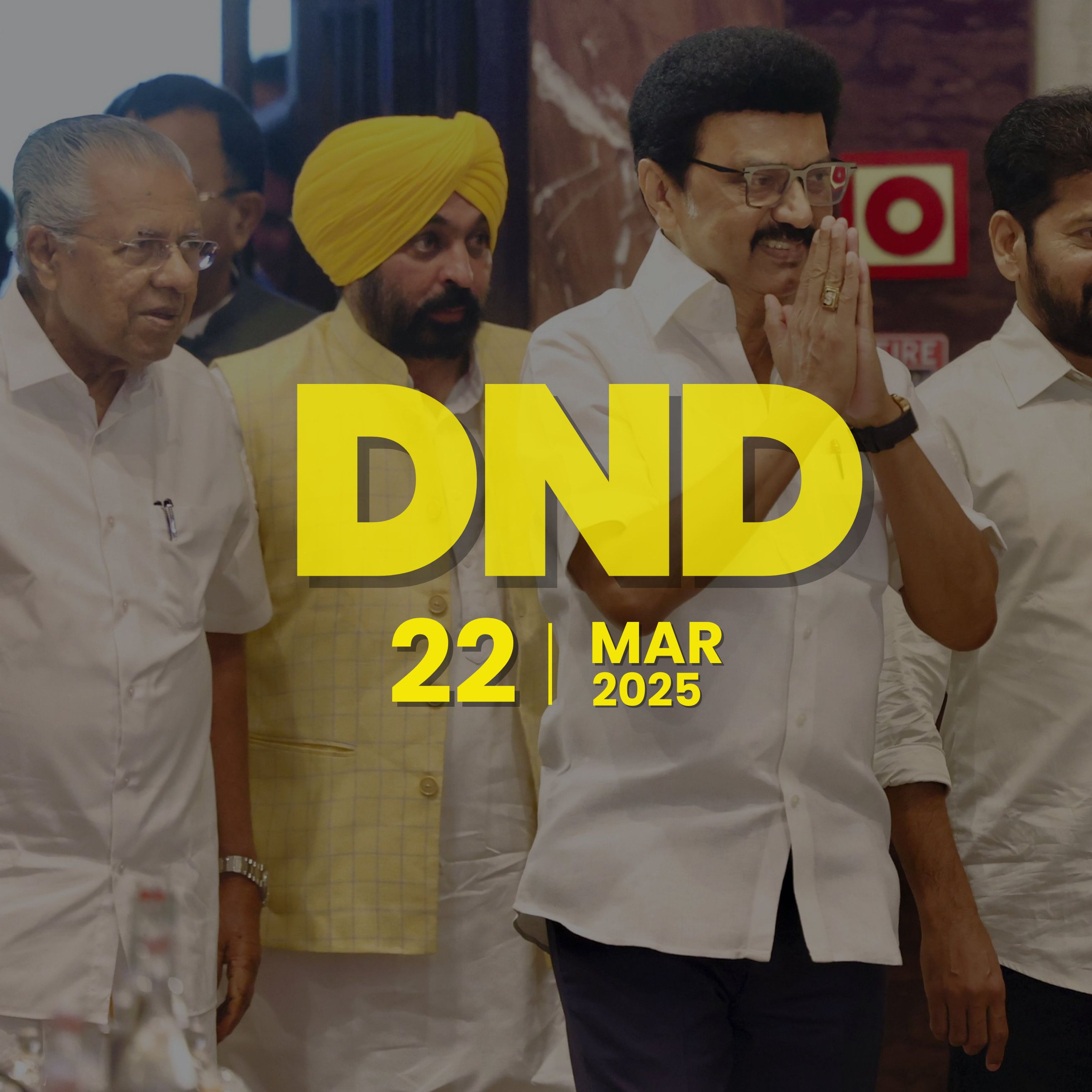 Stalin demands 'fair delimitation' at CMs meet | Top News of Mar 22, 2025