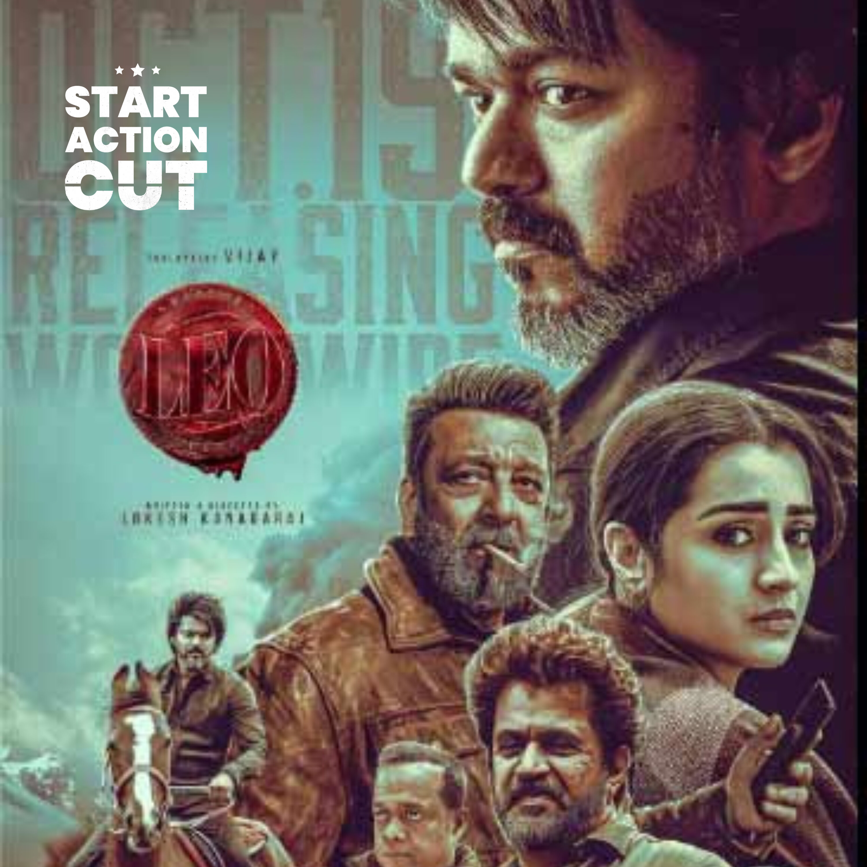 Analysing Vijay starrer Tamil movie 'Leo' (2023)