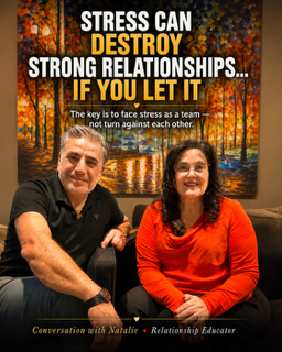 Men Talk - Stress can destroy strong  Relationships if you let it.