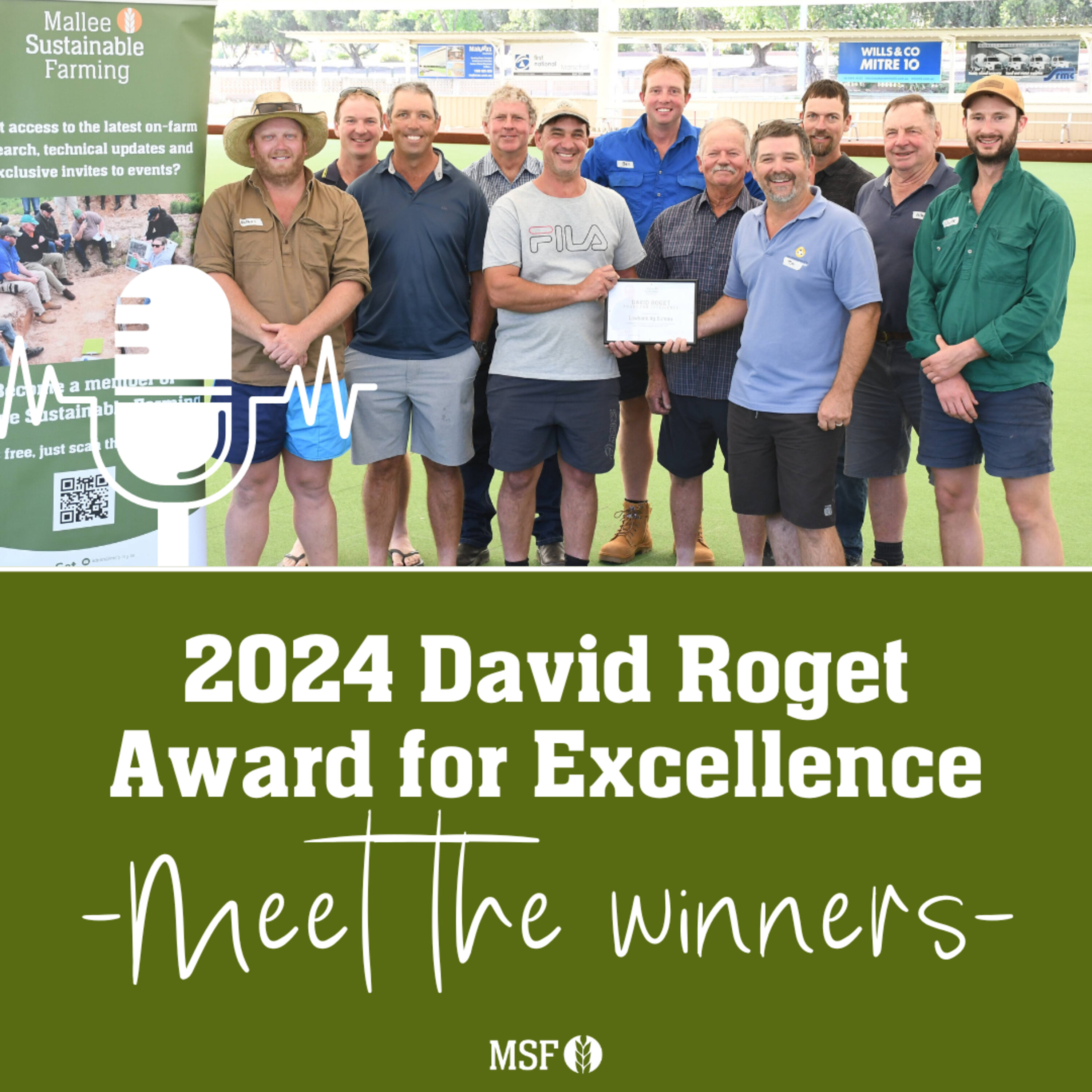 Announcing the winner of the 2024 David Roget Award for Excellence