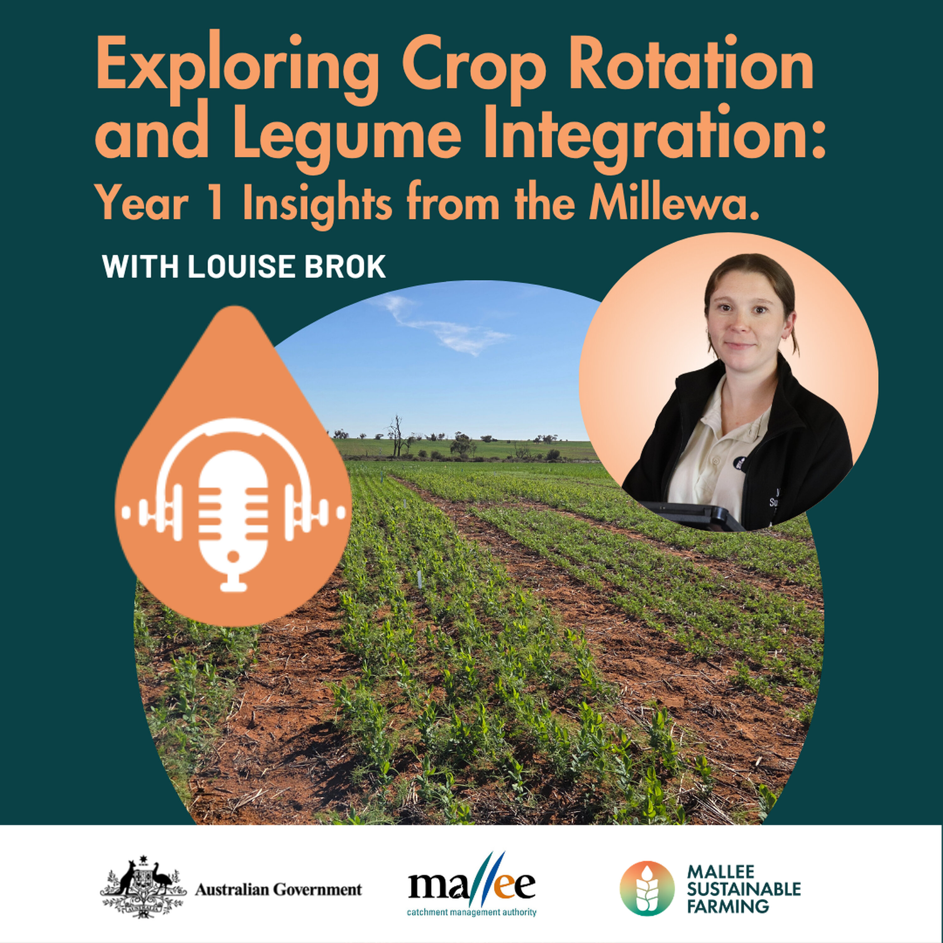 Exploring Crop Rotation and Legume Integration: Year 1 Insights from the Millewa - with Louise Brok episode artwork