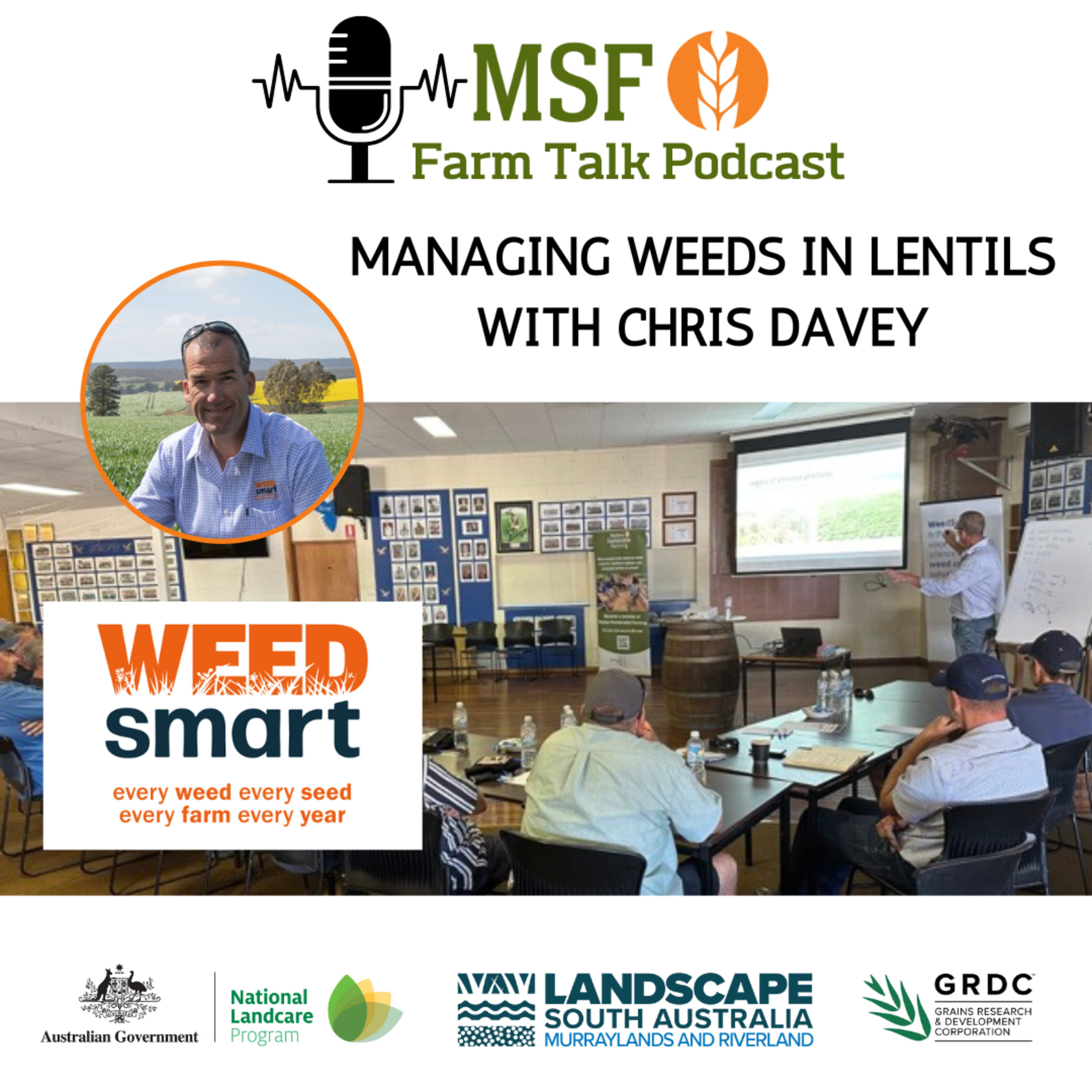 Managing weeds in lentils with Chris Davey, Weed Smart