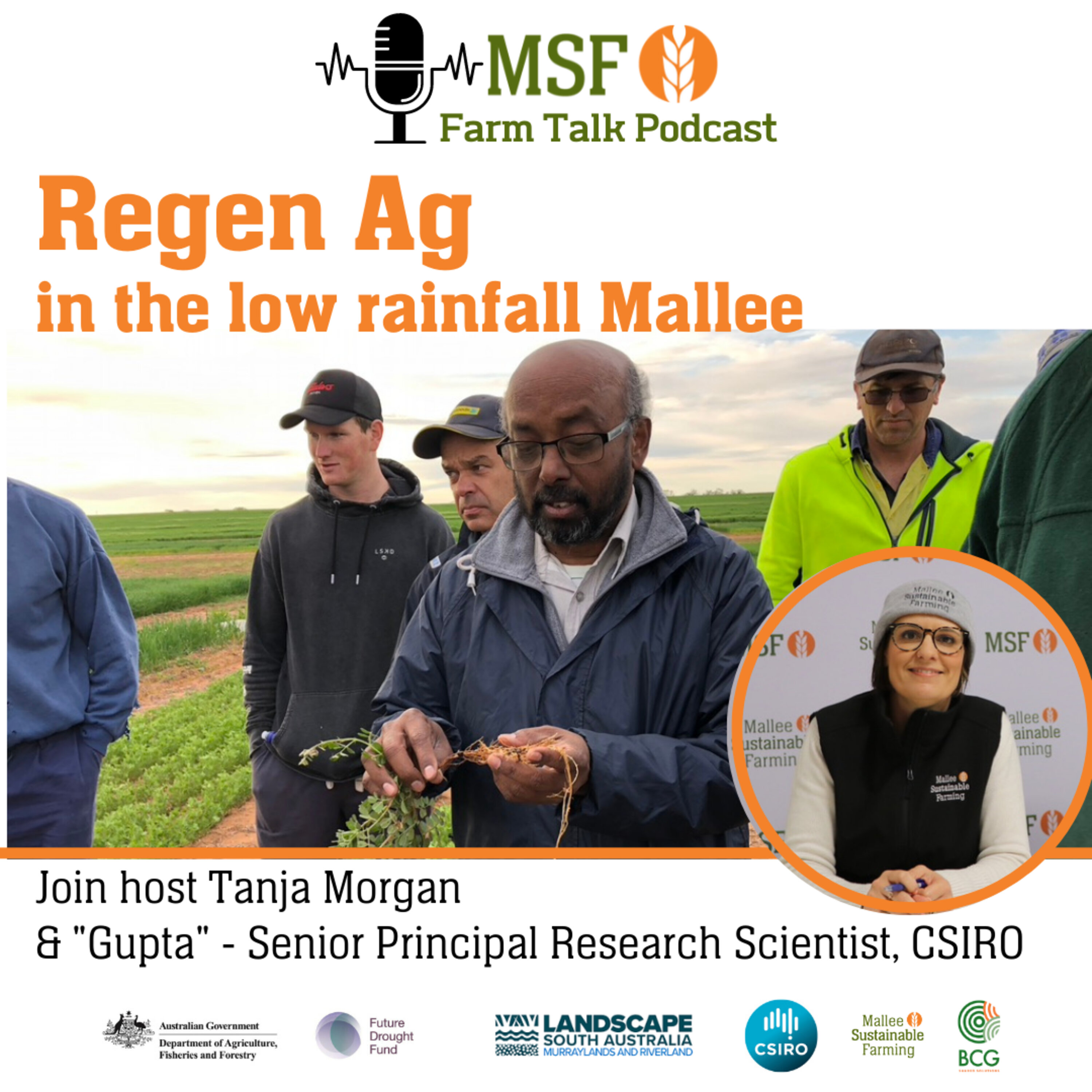 Regen Ag in the low rainfall Mallee with Gupta
