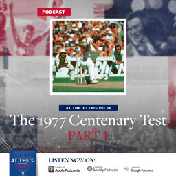 The 1977 Centenary Test: Part 1