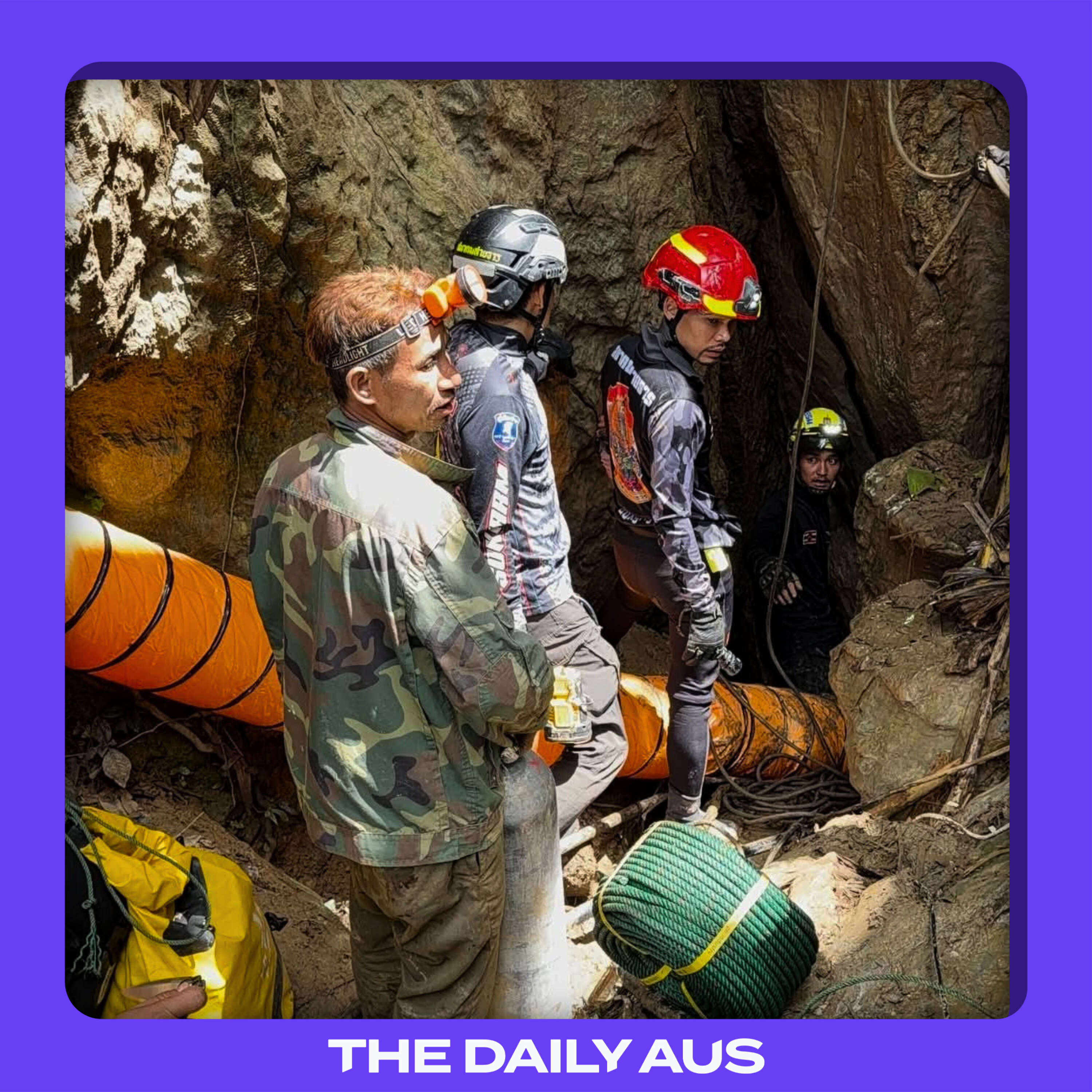 The race to rescue men in a Laos cave
