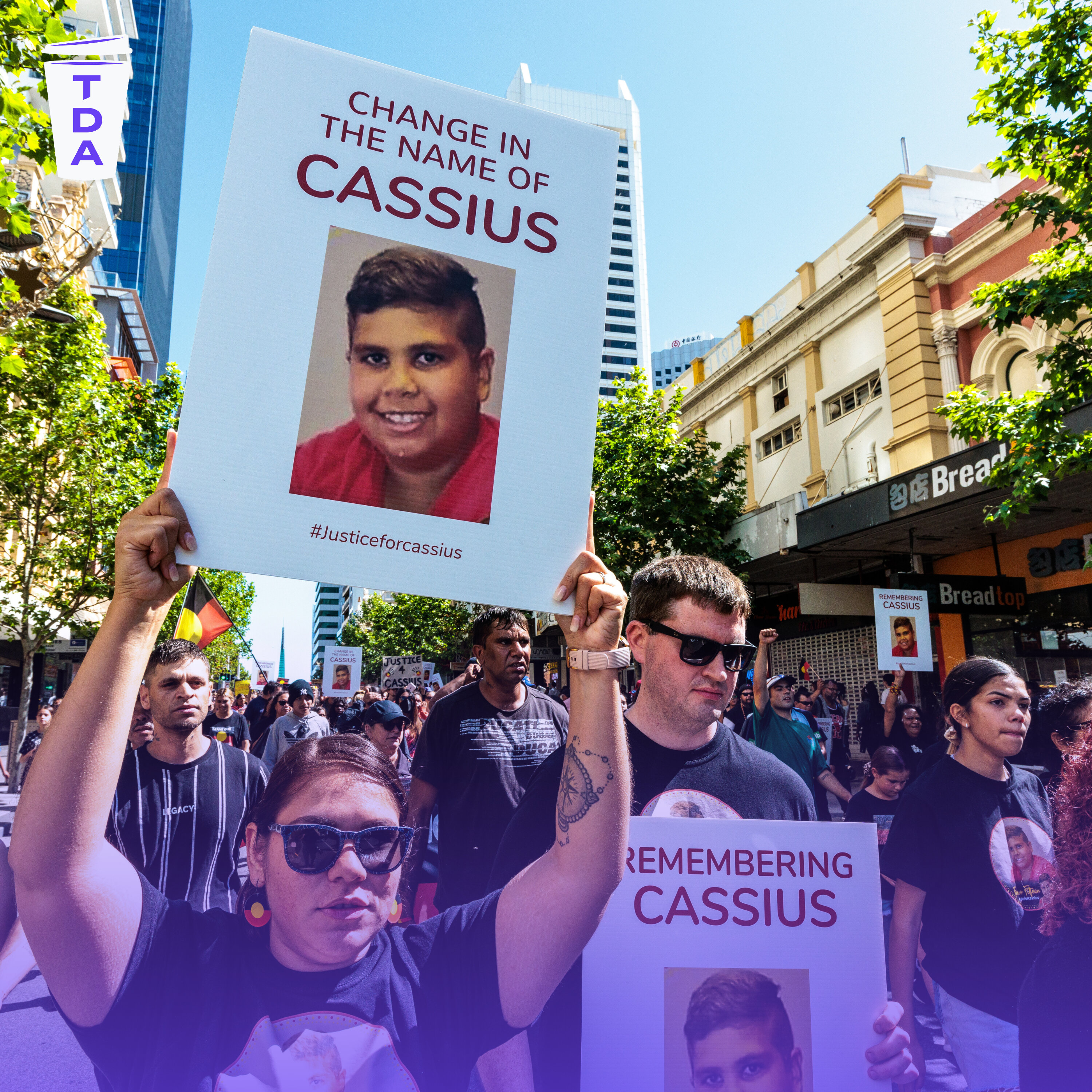 The trial over Cassius Turvey's death episode artwork