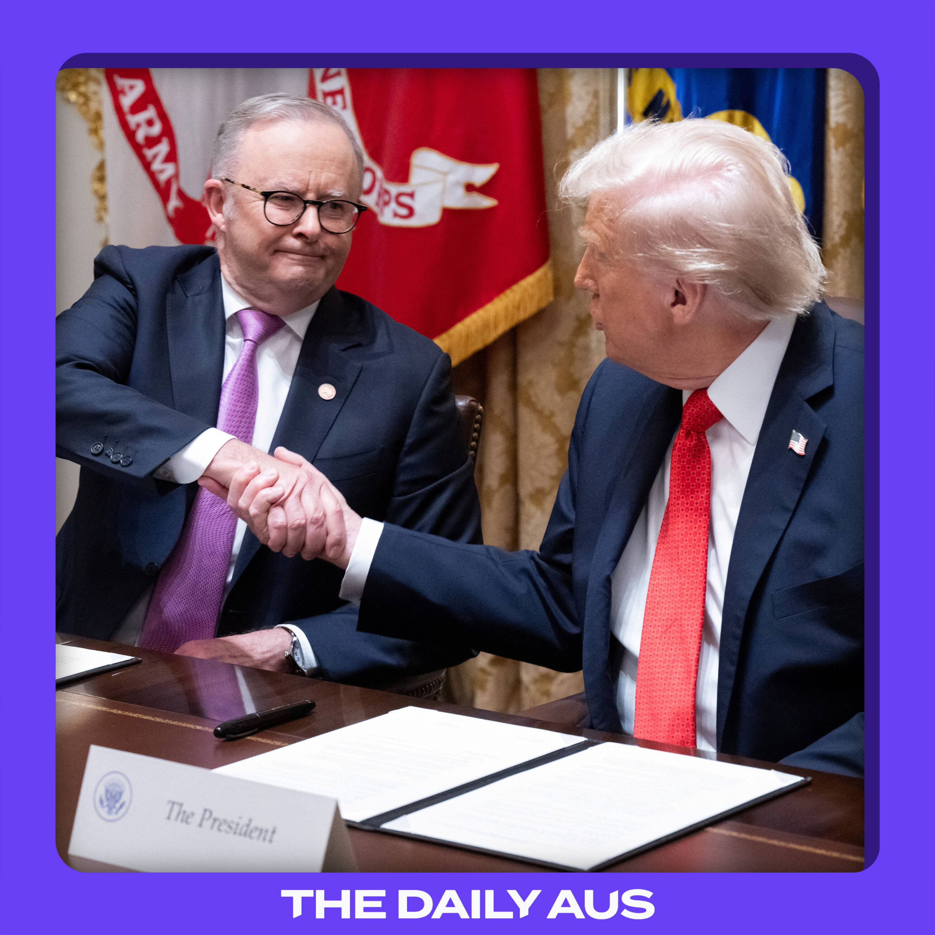 Albanese's first meeting with Trump episode artwork