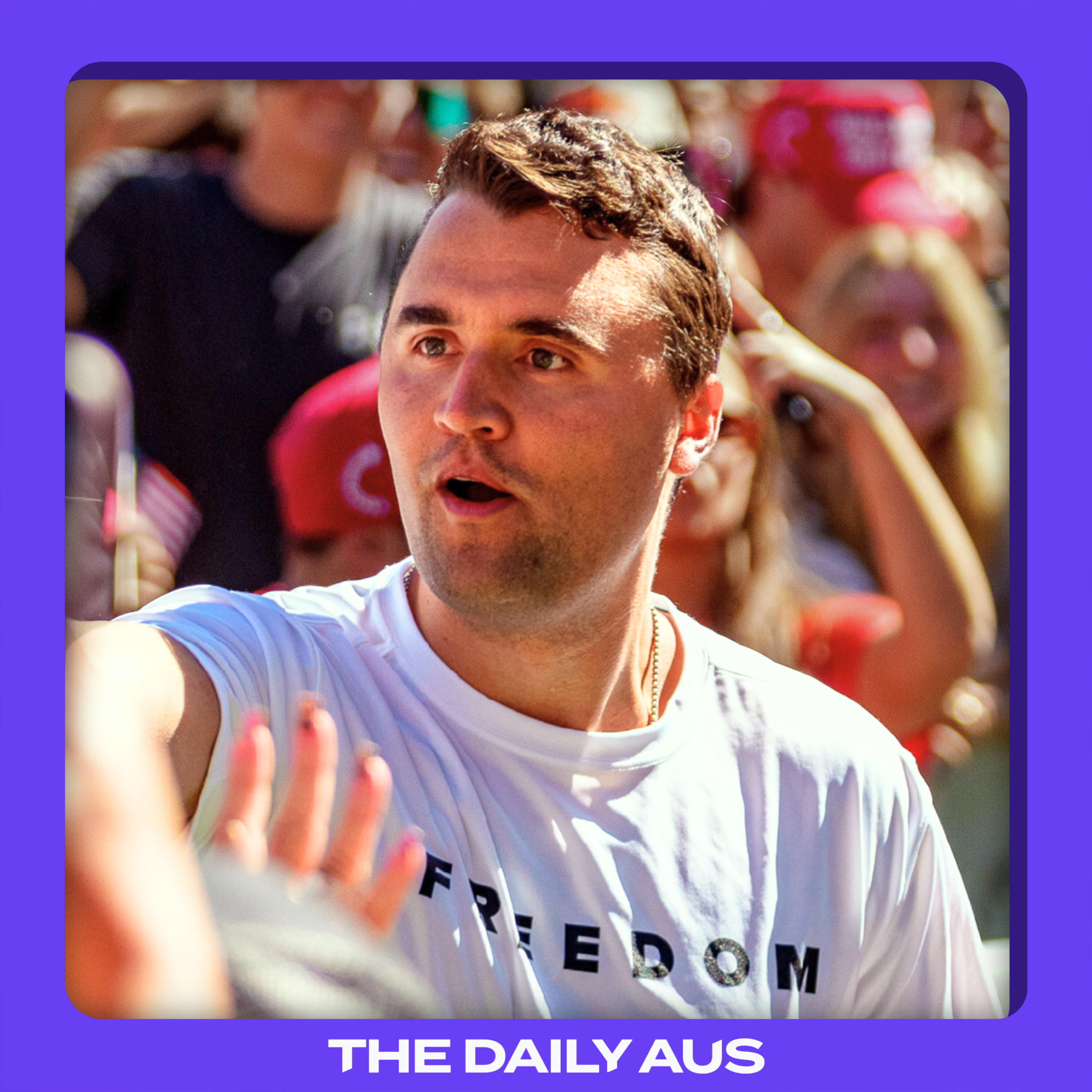 The lasting impacts of the viral Charlie Kirk video episode artwork