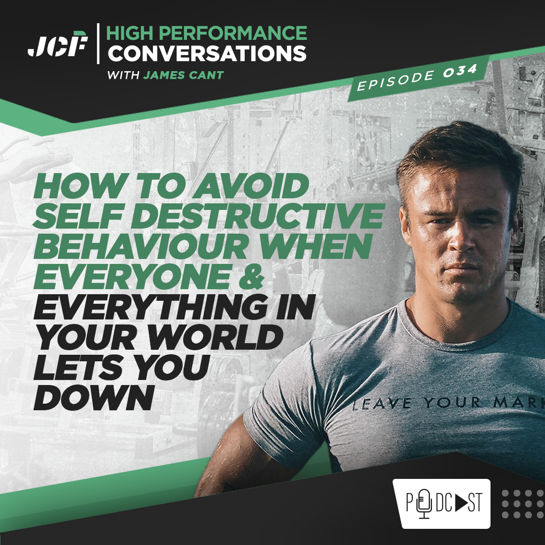 How To Avoid Self Destructive Behavior When Everyone And Everything In Your World Lets You Down
