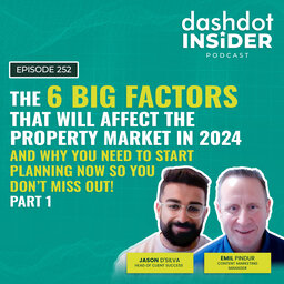 The 6 Big Factors That Will Affect The Property Market In 2024 And Why You Need To Start Planning Now So You Don’t Miss Out! - Part 1 | #252