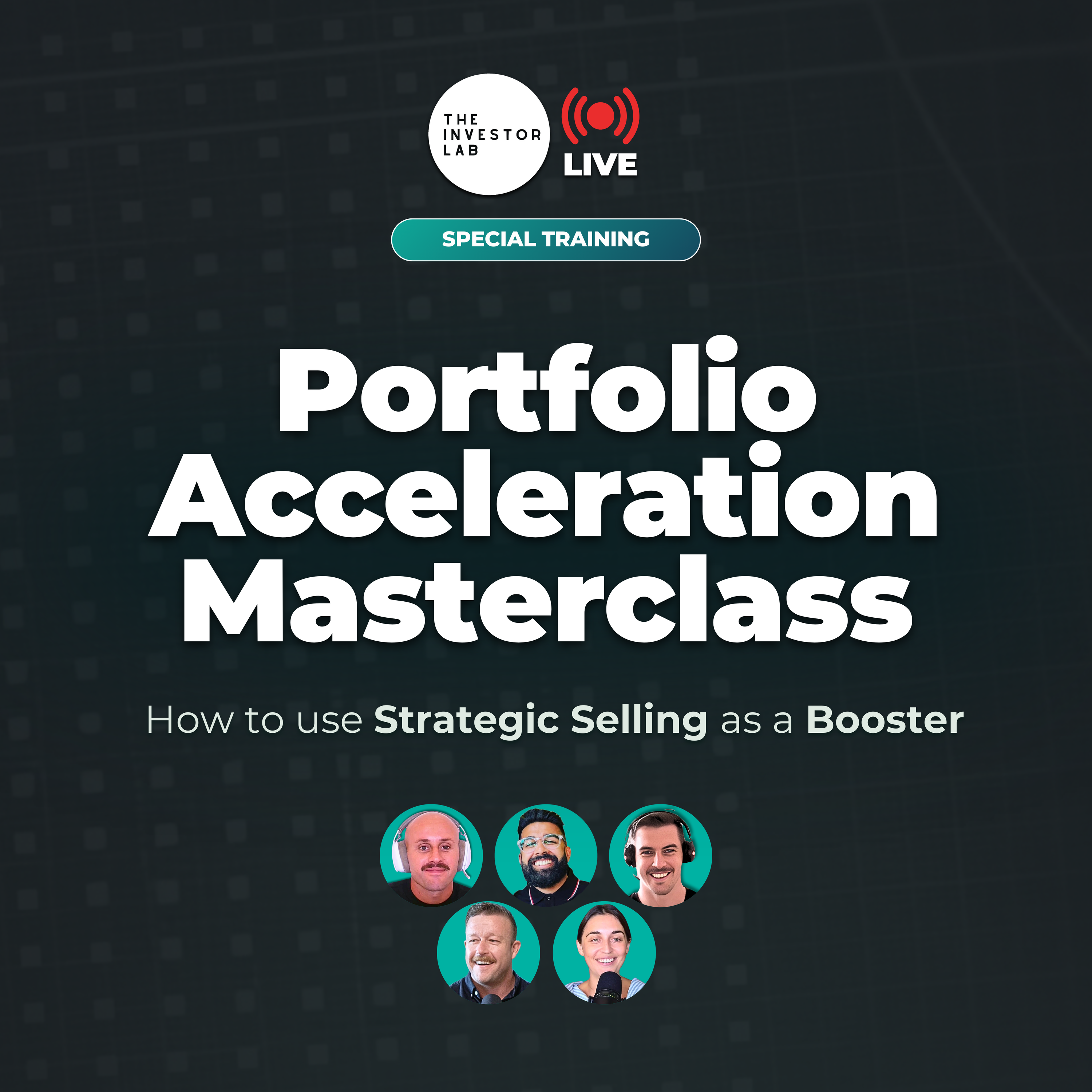 Portfolio Acceleration Masterclass: How To Use Strategic Selling As A Booster
