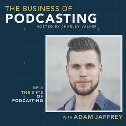 The 3 Ps of Podcasting with Adam Jaffrey