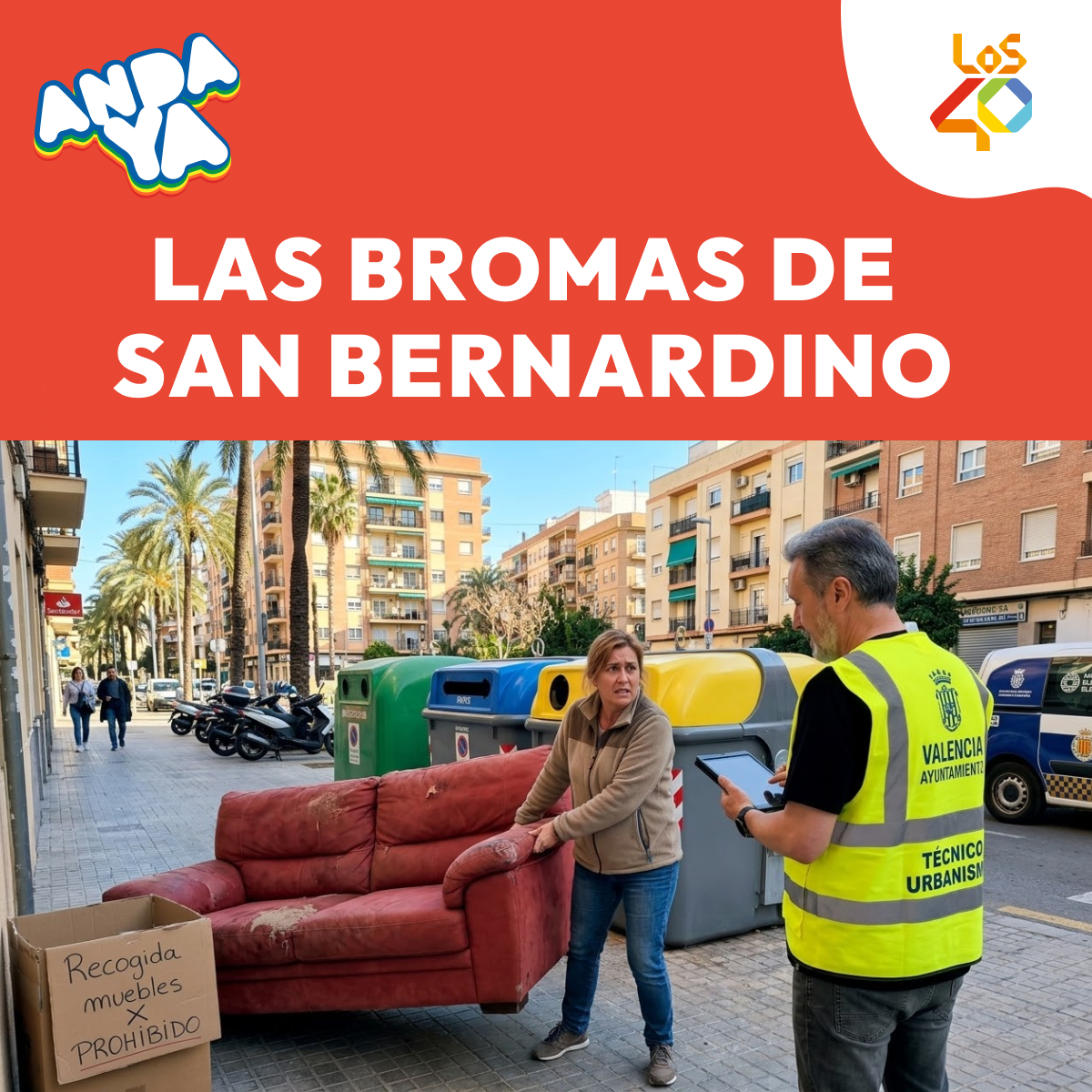Denunciada por tirar un sofá: "¡Te lo vamos a tirar a la cabeza!" episode artwork