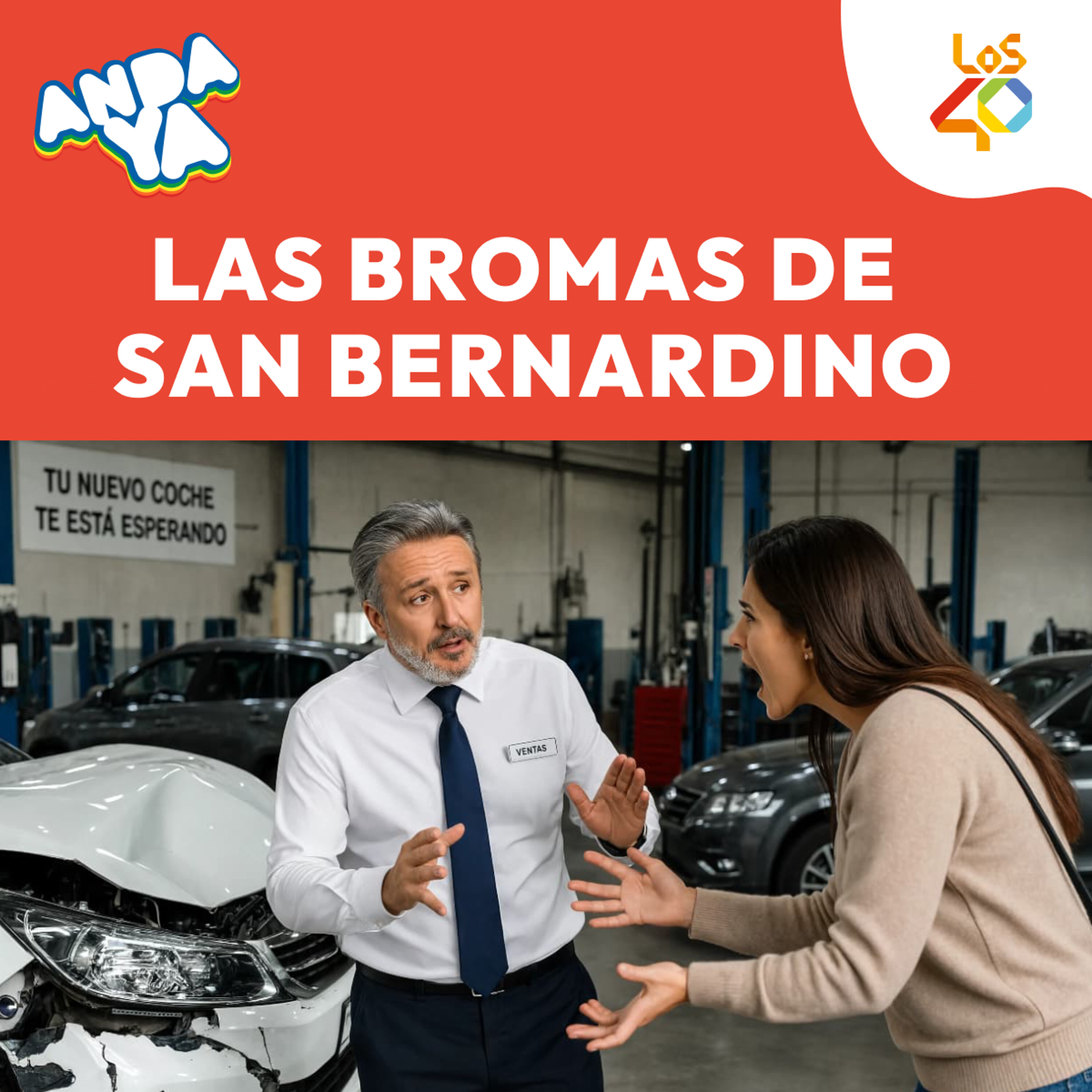 Jesús Tito le destroza el coche nuevo: "¿¡eres un cero a la izquierda?!"