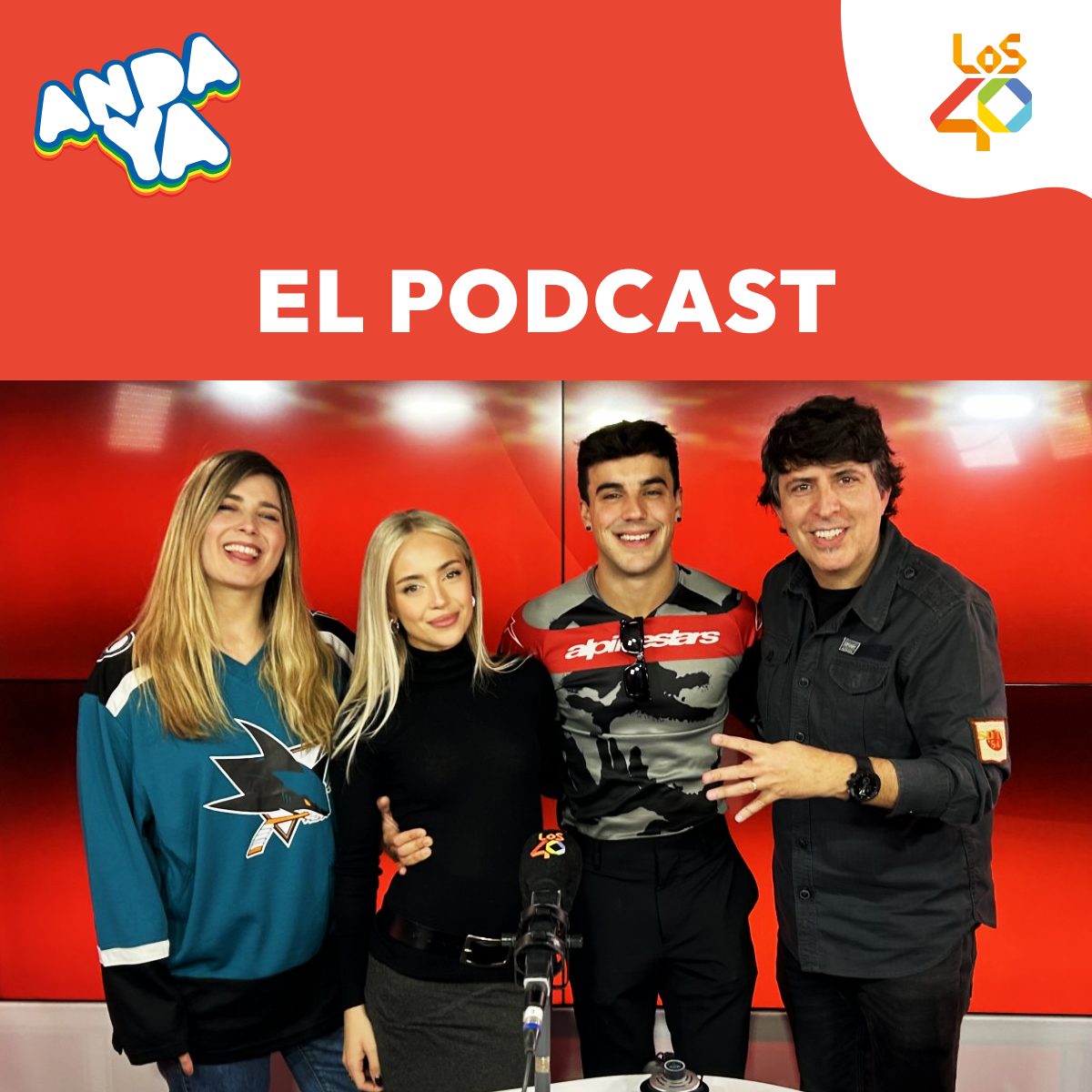 Ana Mena y Óscar Casas en Anda Ya: cuernos, familia política y una cita en Roma episode artwork