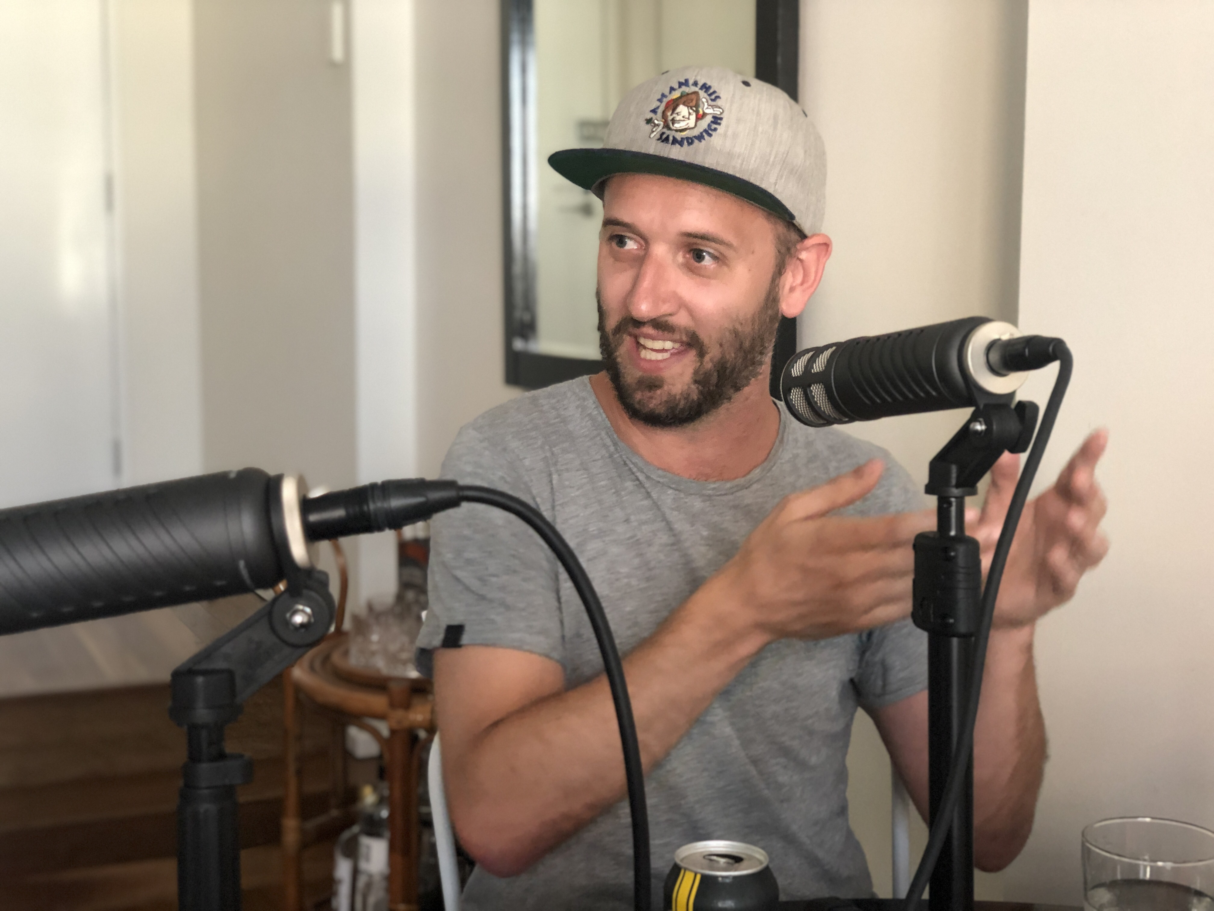 Ben Gollan - A man and his sandwich