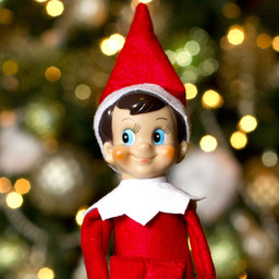 The Elf on the Shelf is watching.