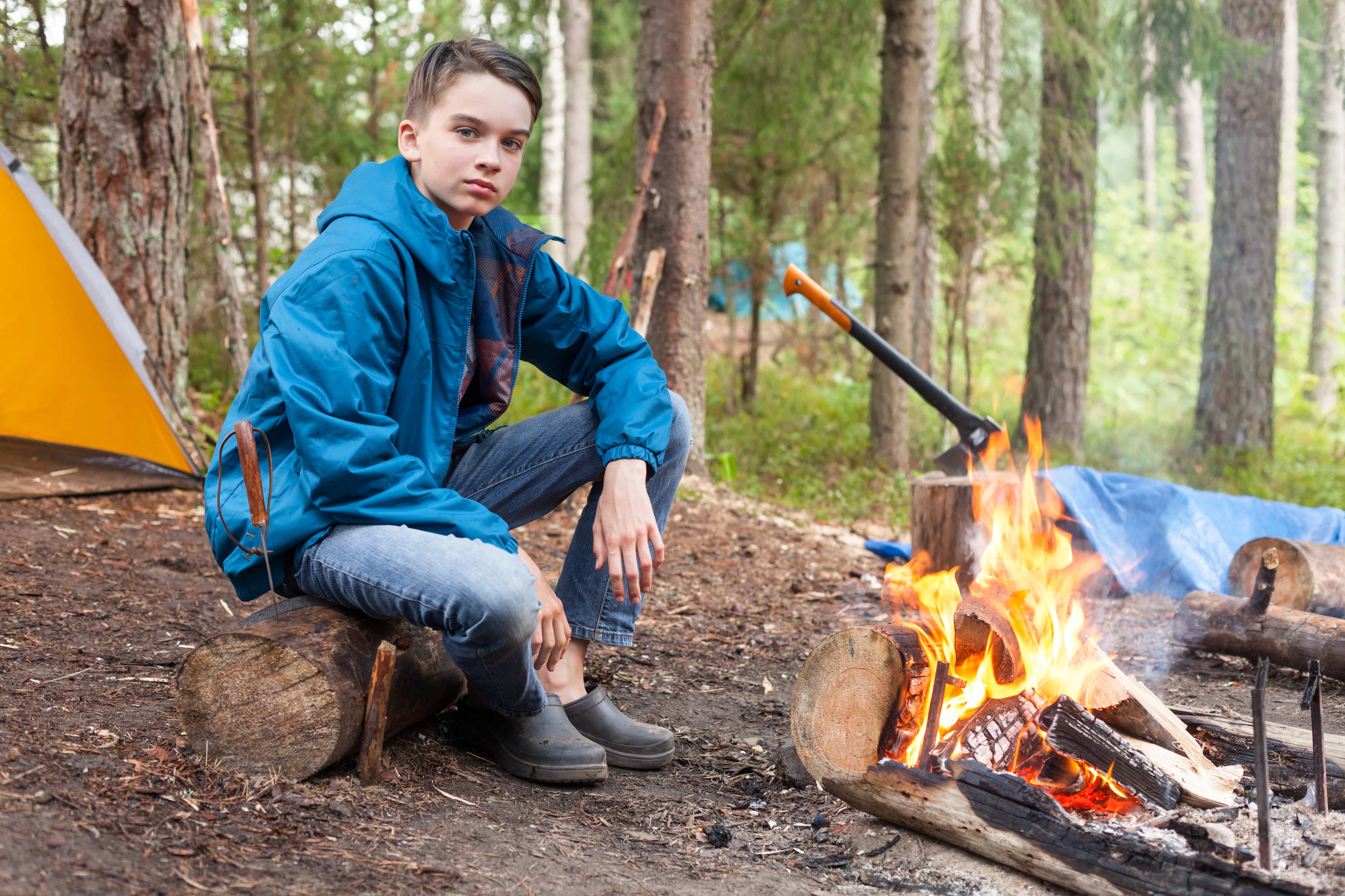 LISTEN: Would you let your 10-year-old go camping alone?