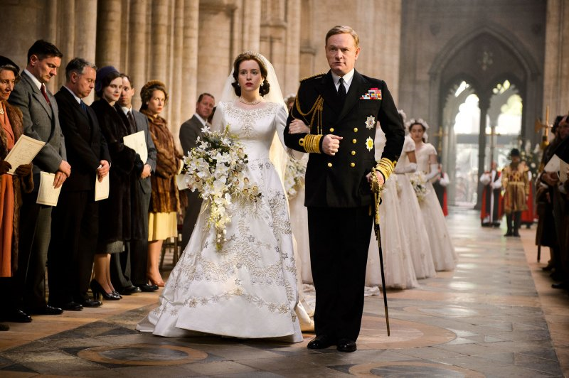 The Crown is Downton Abbey with royals.