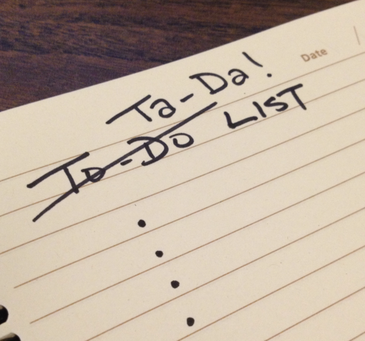 Why you should make a Ta Da list instead of a To Do list