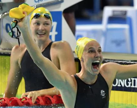 LISTEN: Why everyone's talking about Cate Campbell's face following her sister's win.