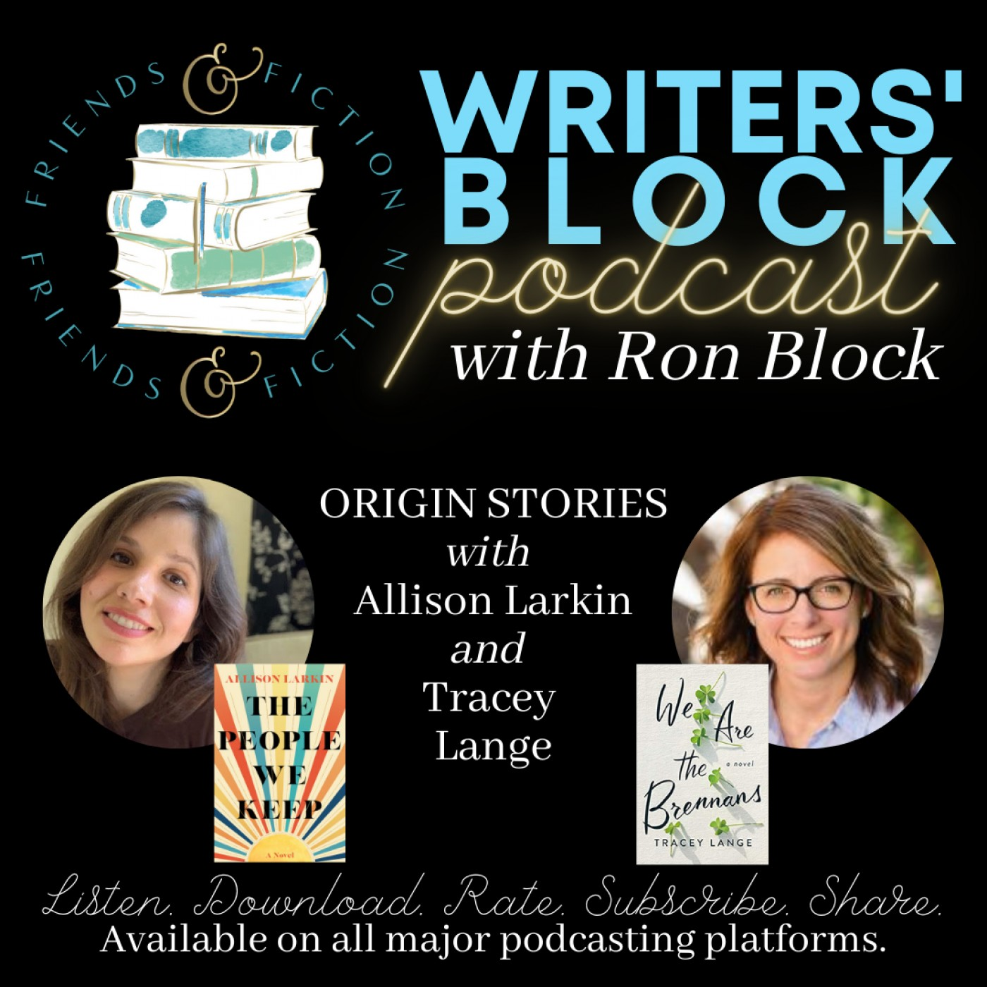 WB S1E11: Ron Block, Patti Callahan and Kristy Woodson Harvey with Tracey Lange and Allison Larkin