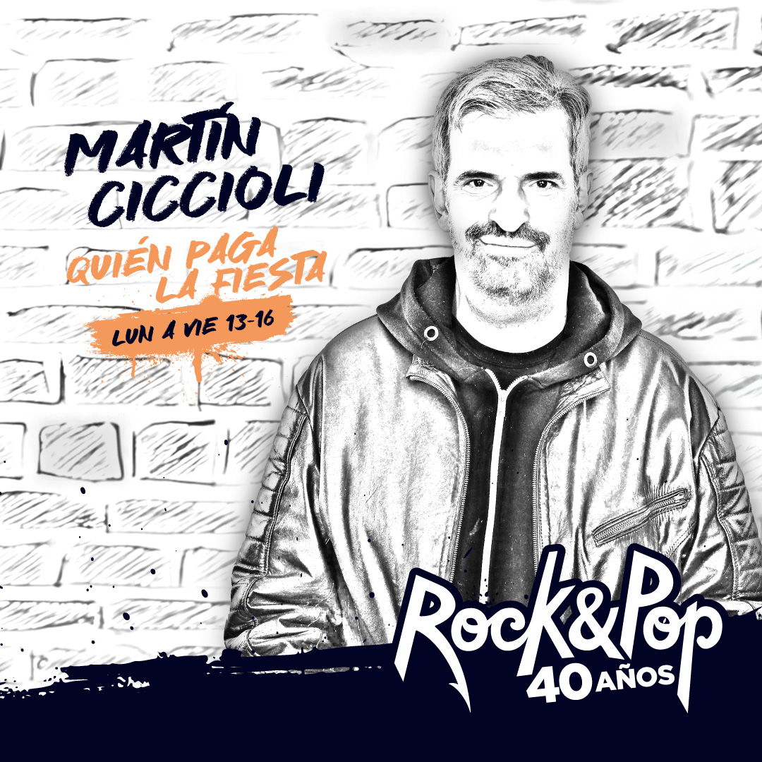 #QuiénPagaLaFiesta // Daniel Grinbank y Lalo Mir en los 40 de Rock & Pop