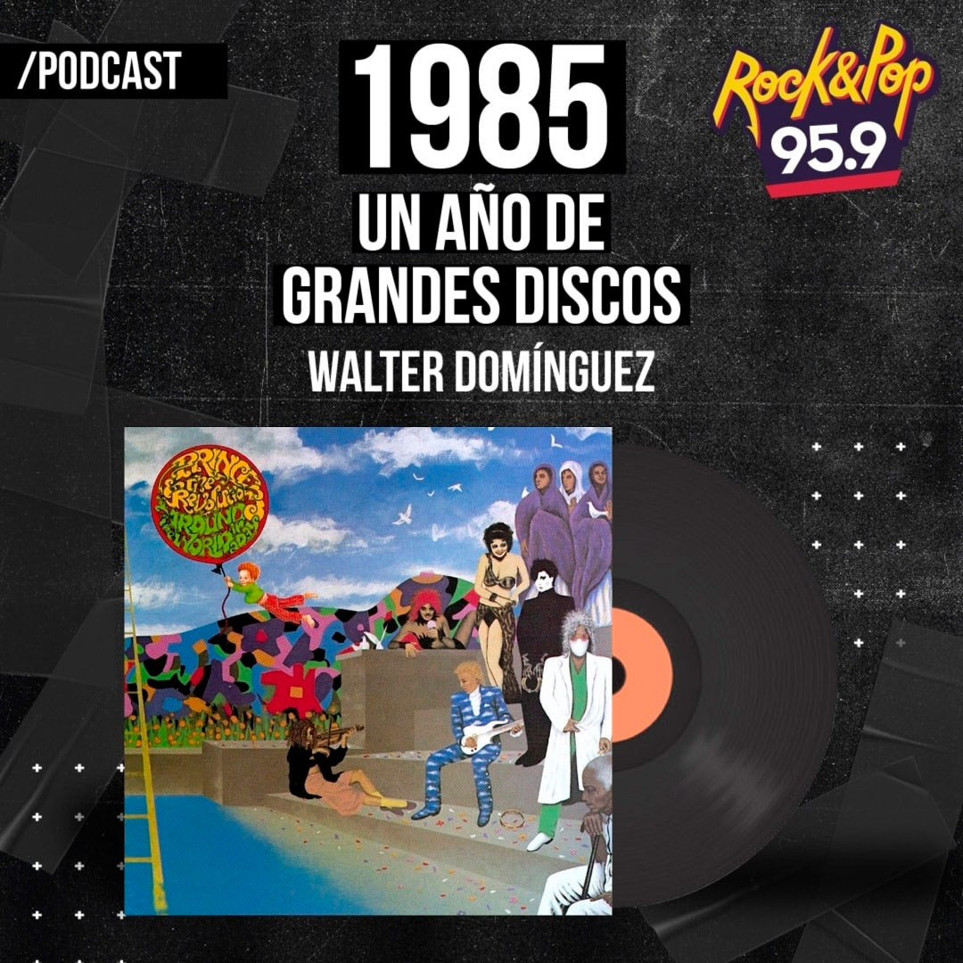 1985, con Walter Domínguez