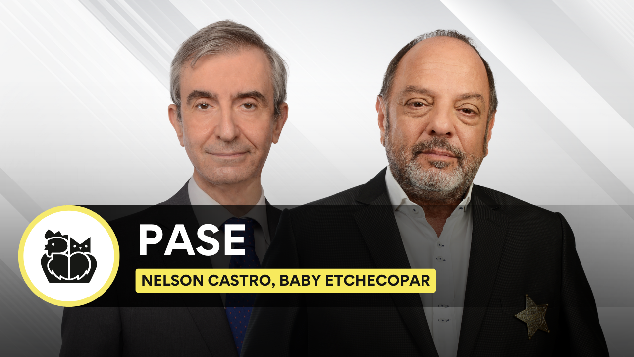 Reviví el pase entre Nelson Castro y Baby Etchecopar 