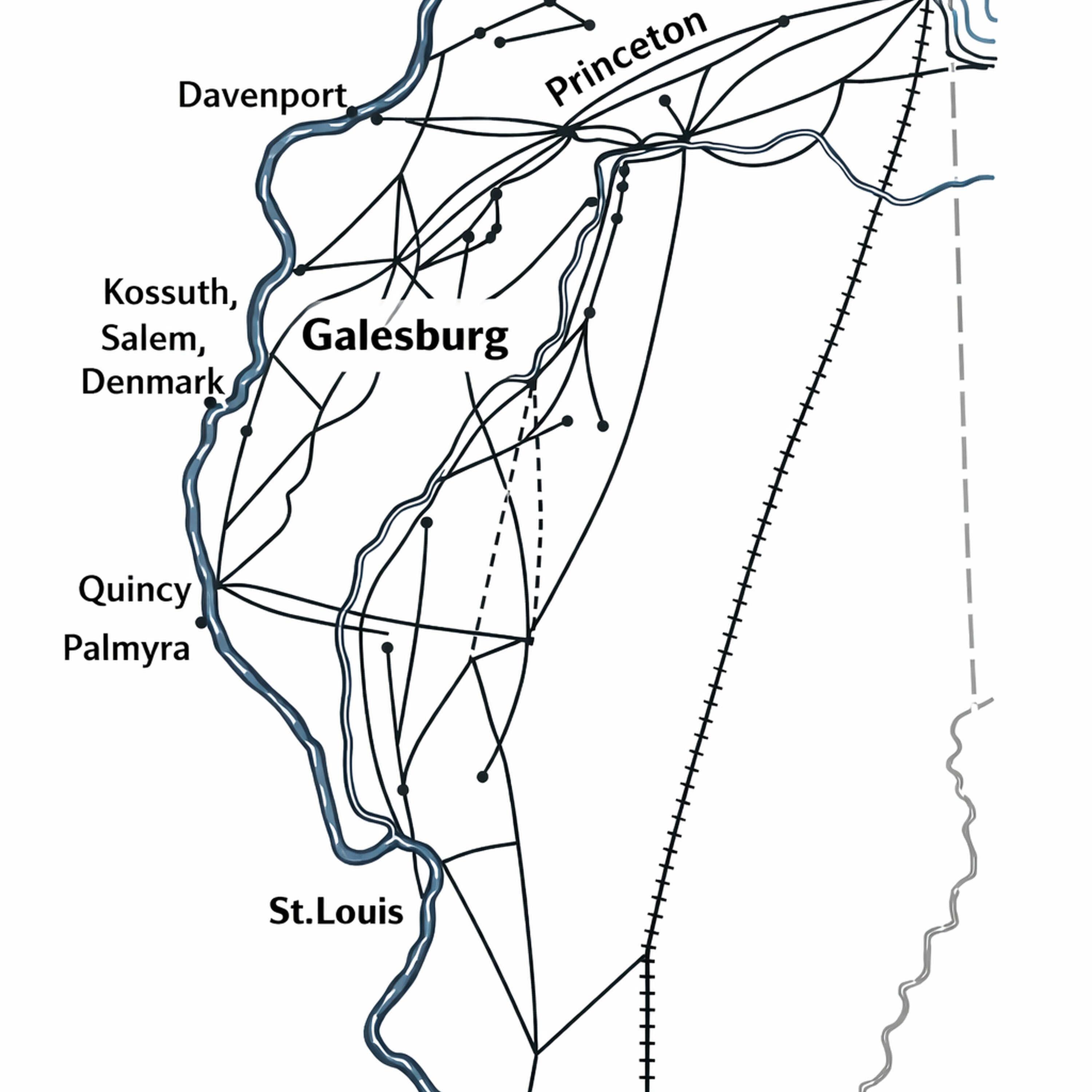 Galesburg; Underground Railroad episode artwork