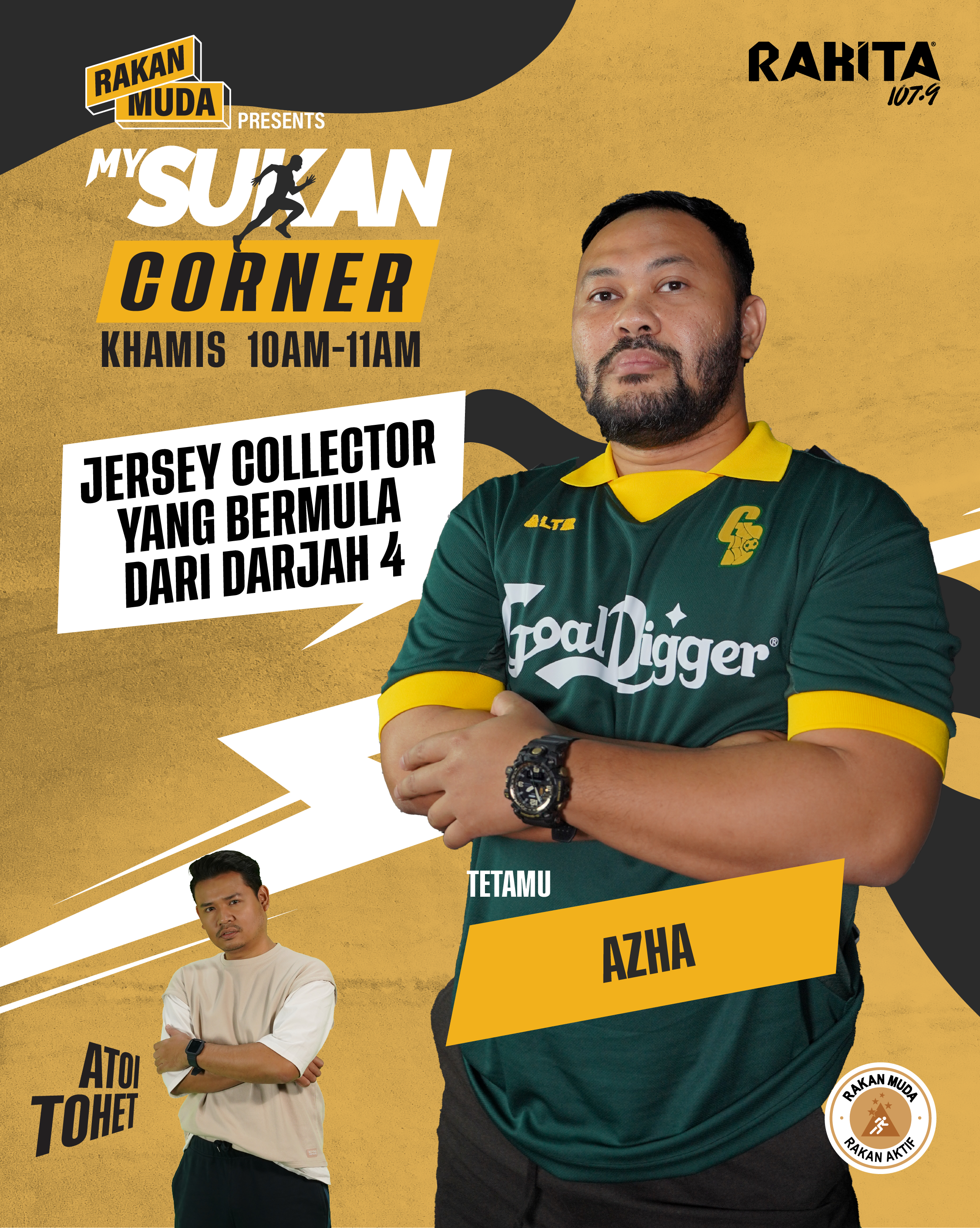 Jersey Collector Yang Bermula Dari Darjah 4 | MySukan Corner Ep. 14 (2025) episode artwork