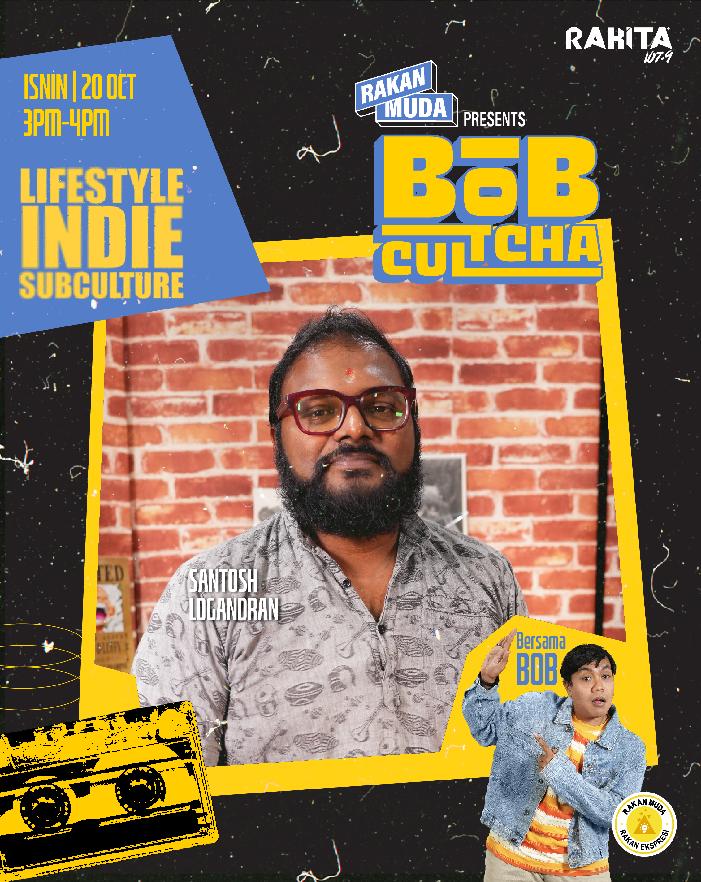 Santosh Logandran Pewaris Muzik Klasik India Selatan | Bob Cultcha Ep. 16 (2025) episode artwork