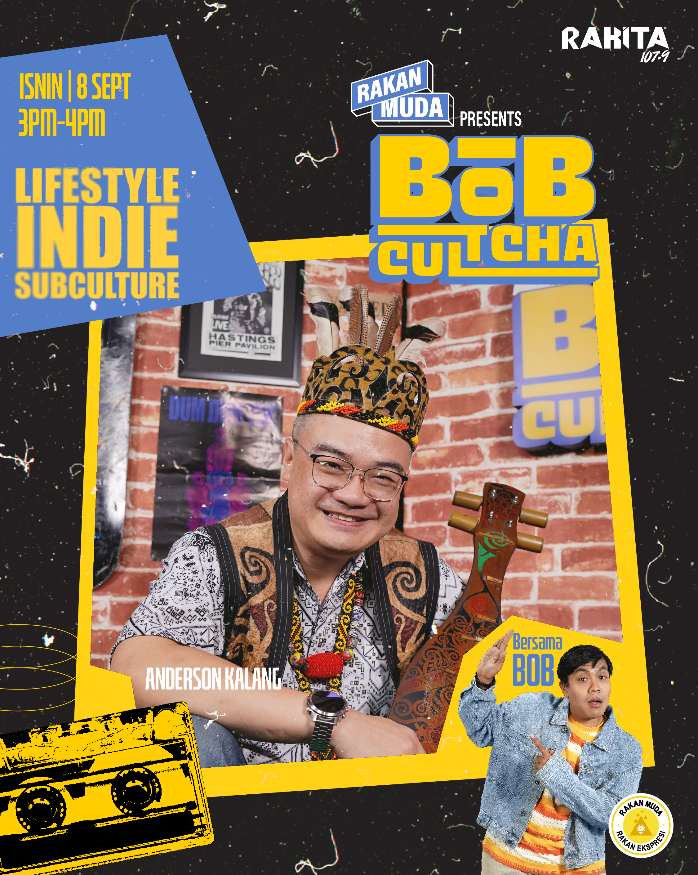4 Teknik Penting Untuk Bermain "Sape" Tradisional Macam Pro!  | Bob Cultcha Ep. 13 (2025) episode artwork