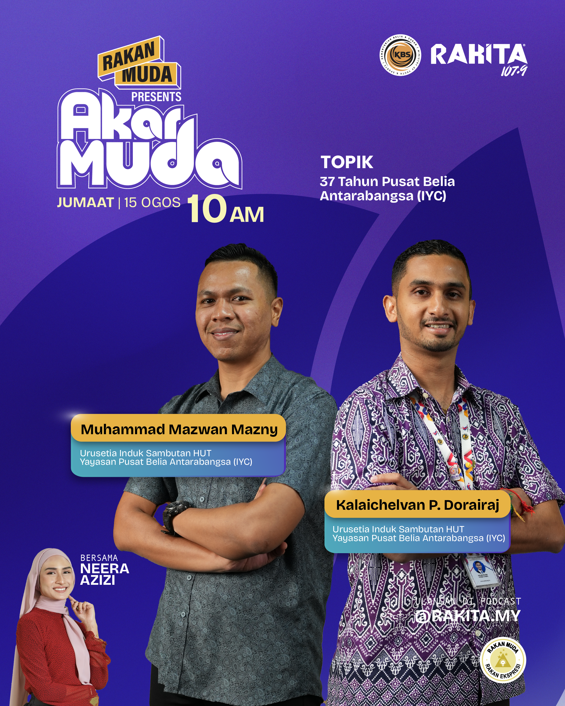 37 Tahun Pusat Belia Antarabangsa (IYC) | Akar Muda (2025) episode artwork