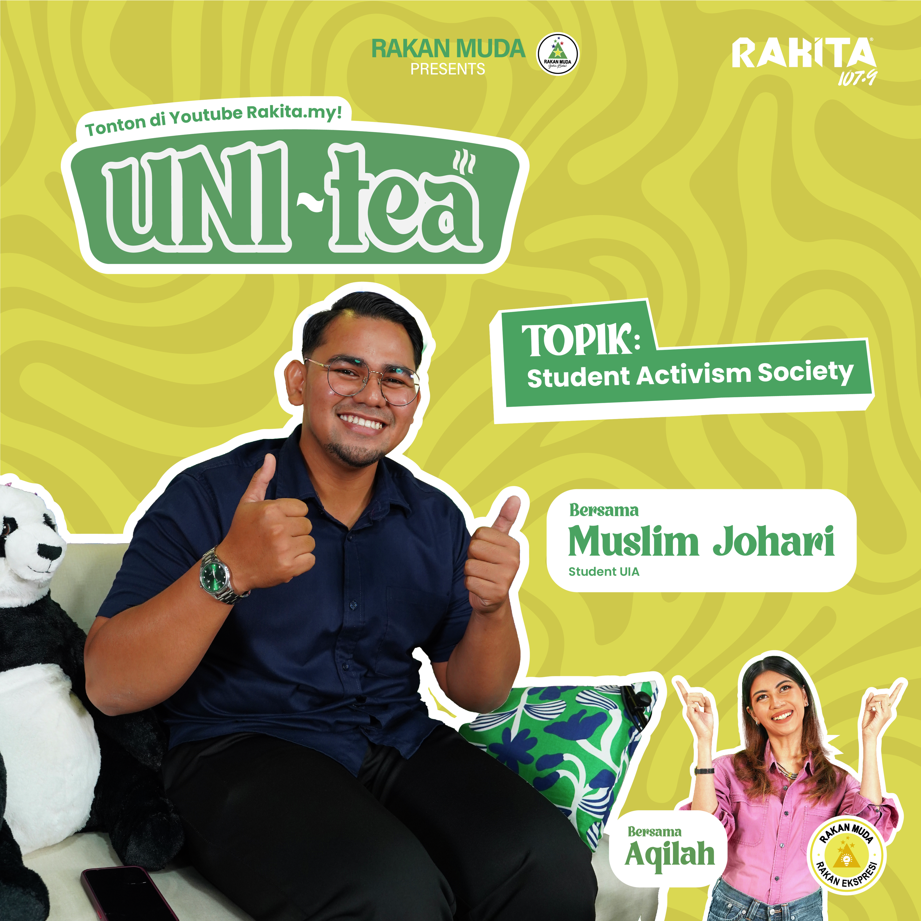 Student Activism Society (Muslim Johari) | UNI-Tea (Ep. 4) episode artwork